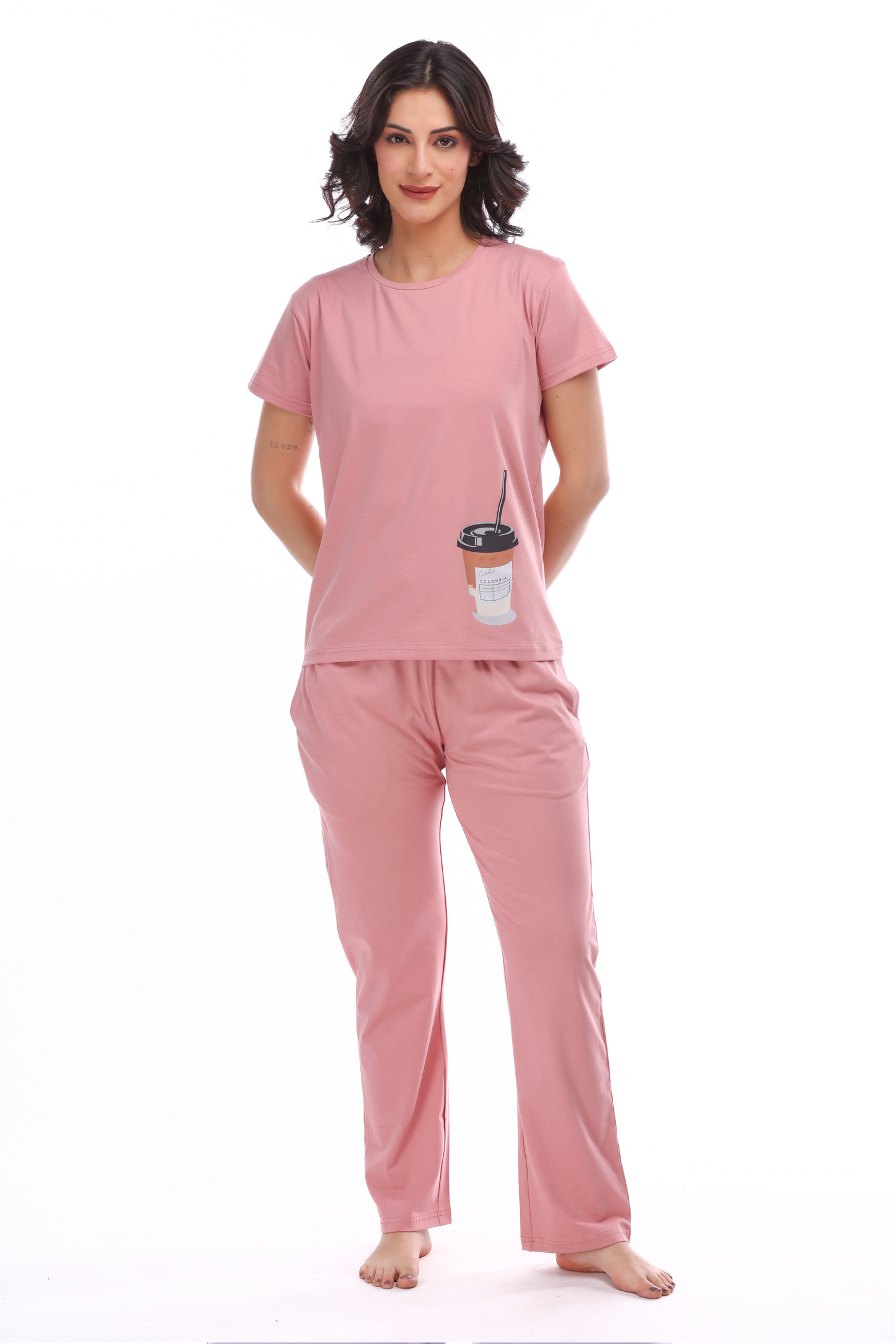 Coffee Pyjama Set