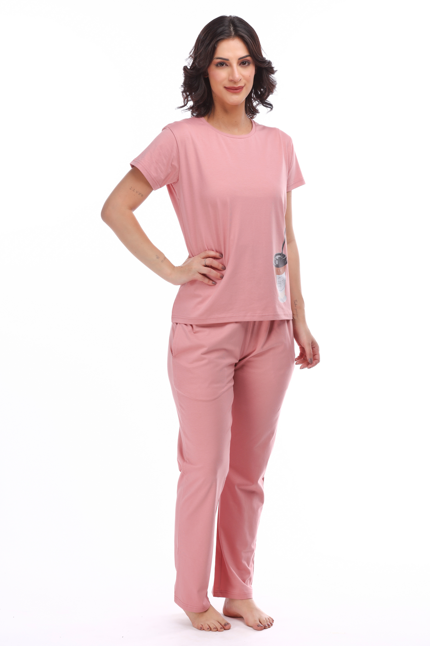 Coffee Pyjama Set