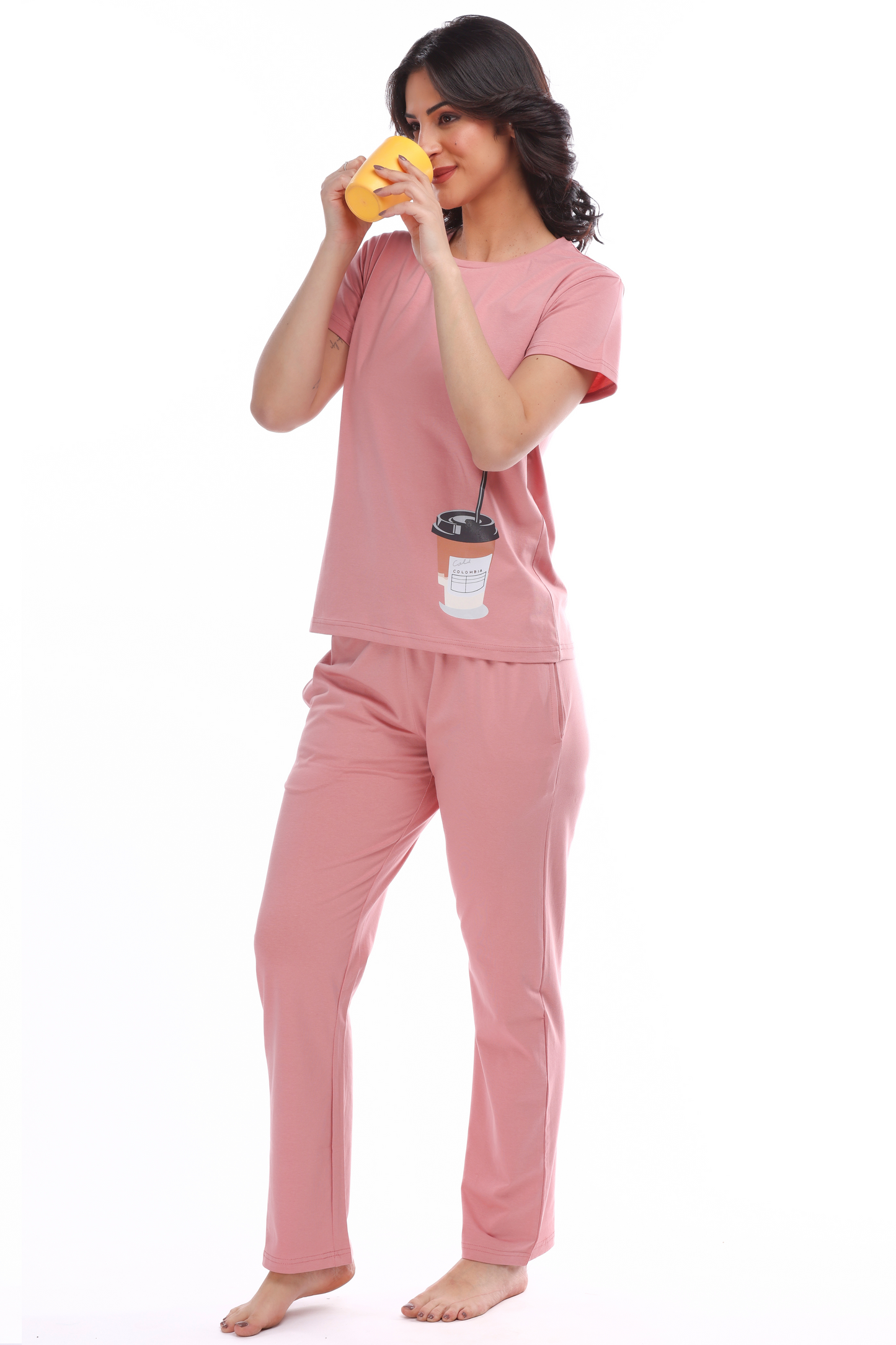 Coffee Pyjama Set
