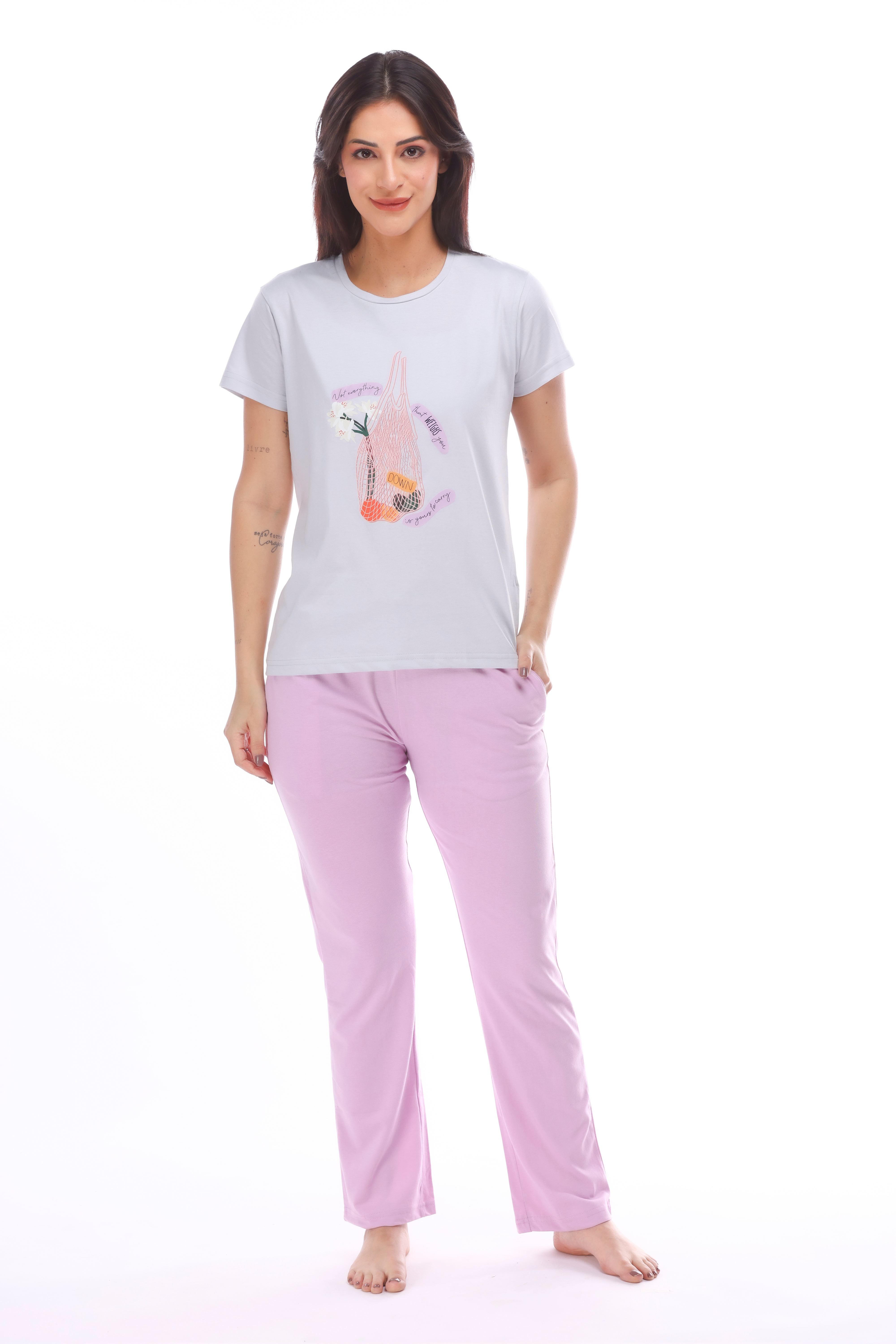 Graphic Pyjama Set