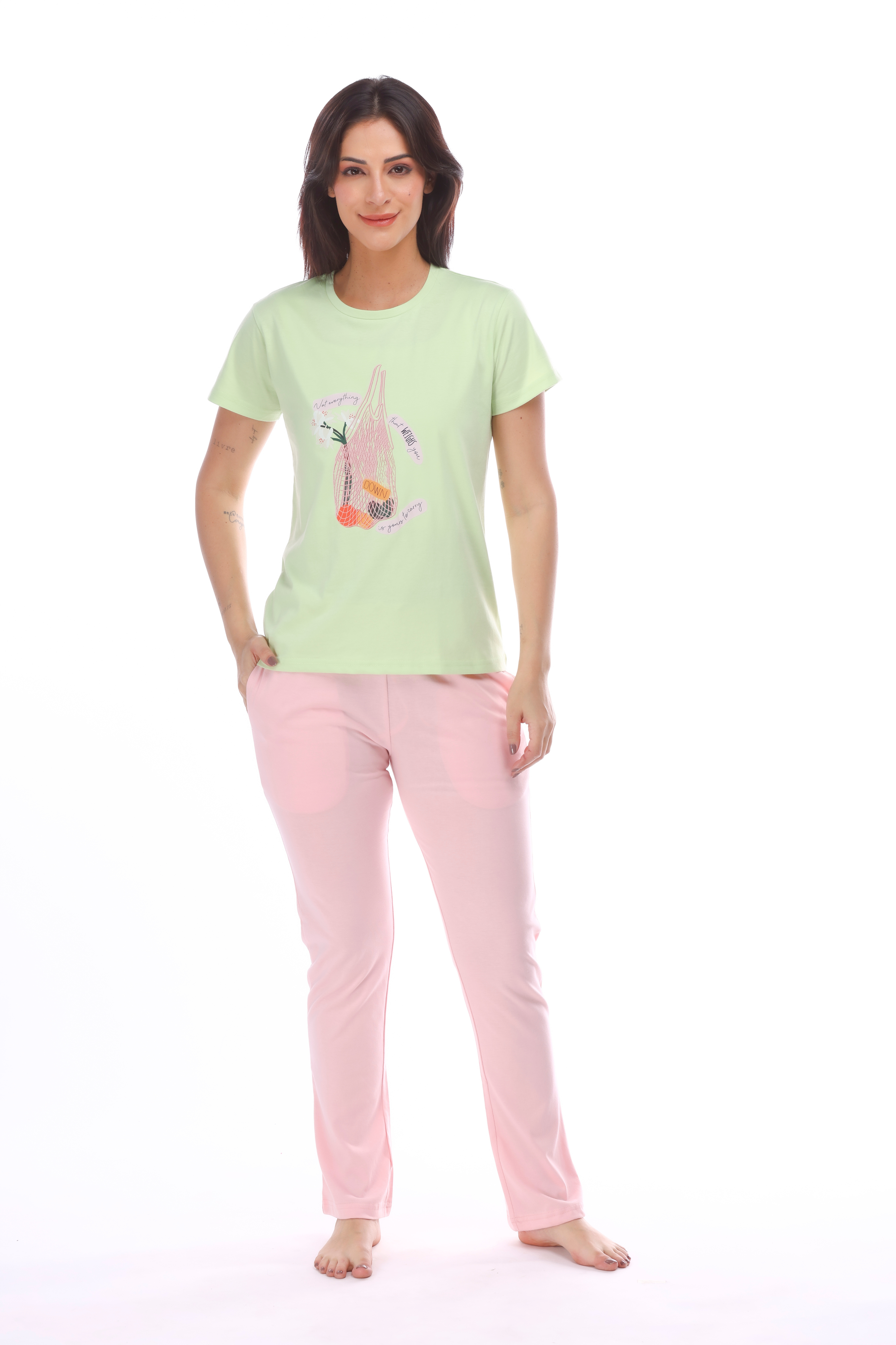 Graphic Pyjama Set