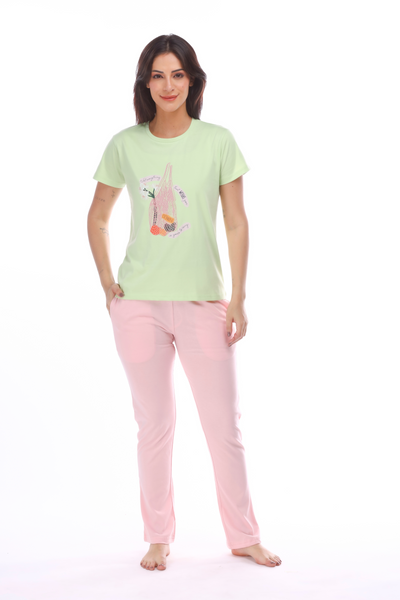 Graphic Pyjama Set
