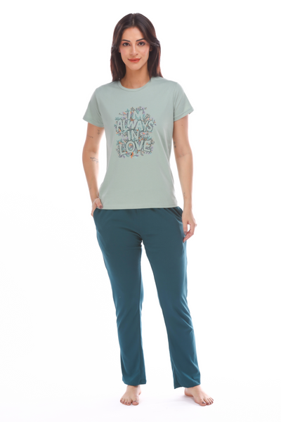 Graphic Pyjama Set