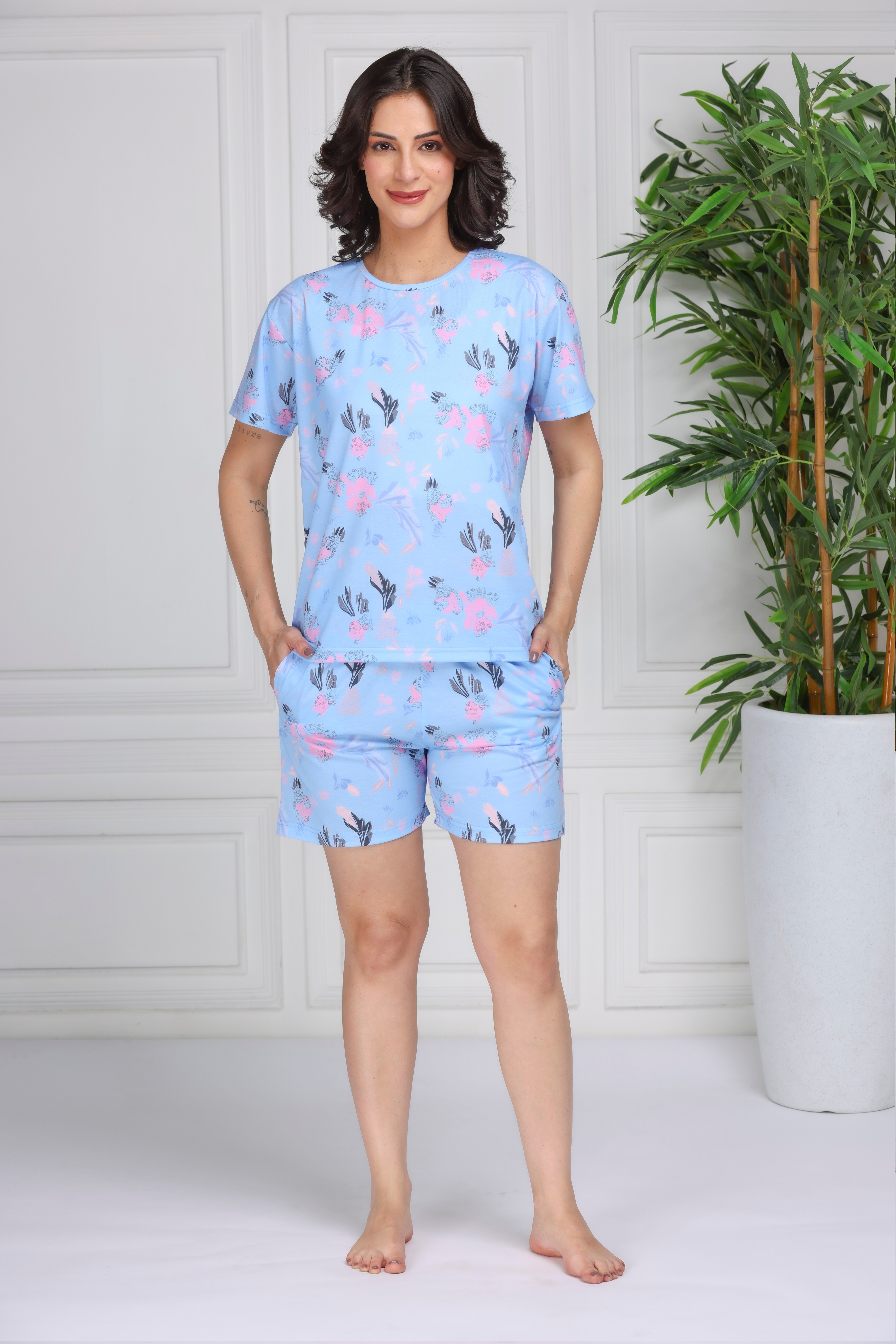 AOP Shorts Set
