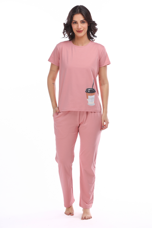 Coffee Pyjama Set