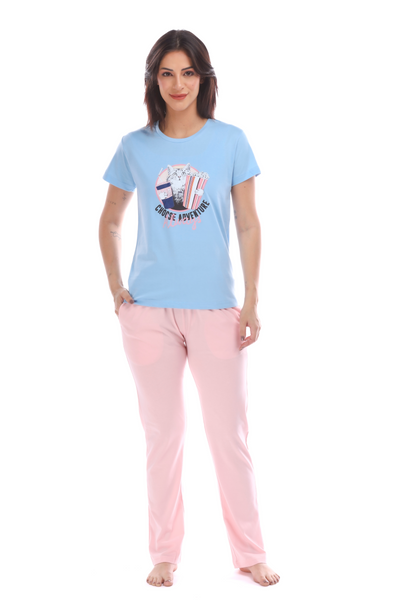 Graphic Pyjama Set