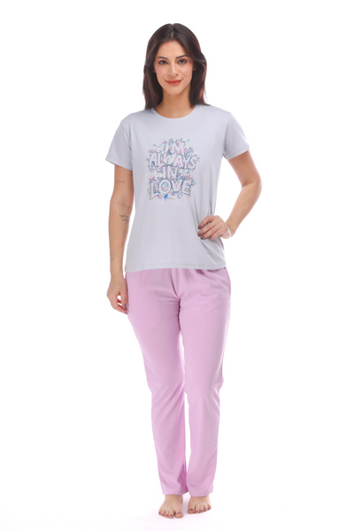 Graphic Pyjama Set