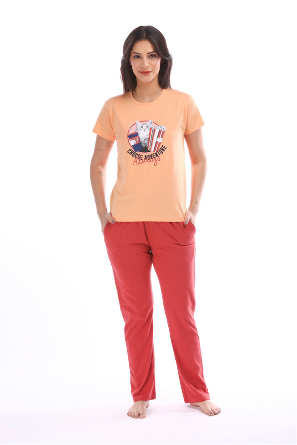 Graphic Pyjama Set