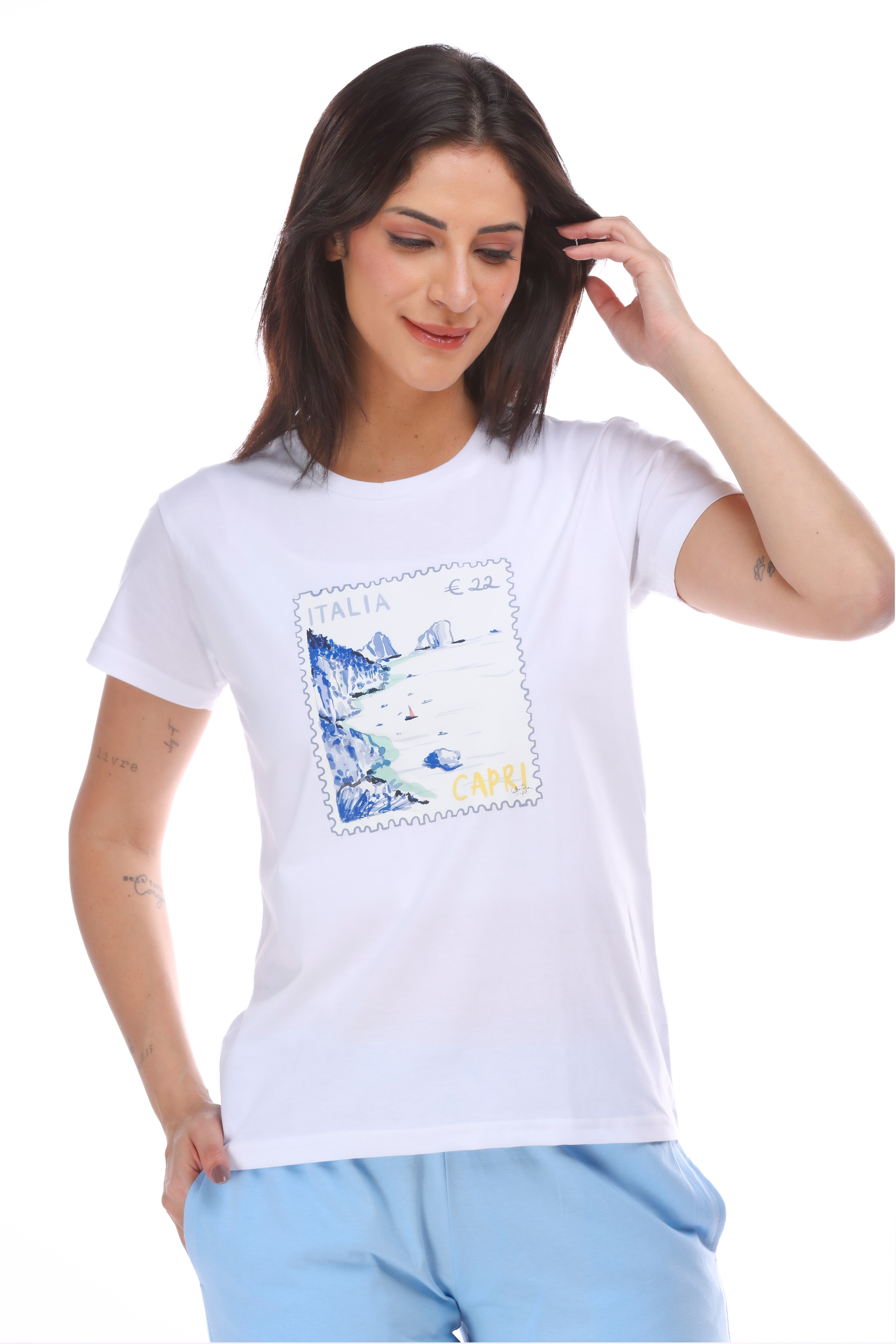Graphic Pyjama Set