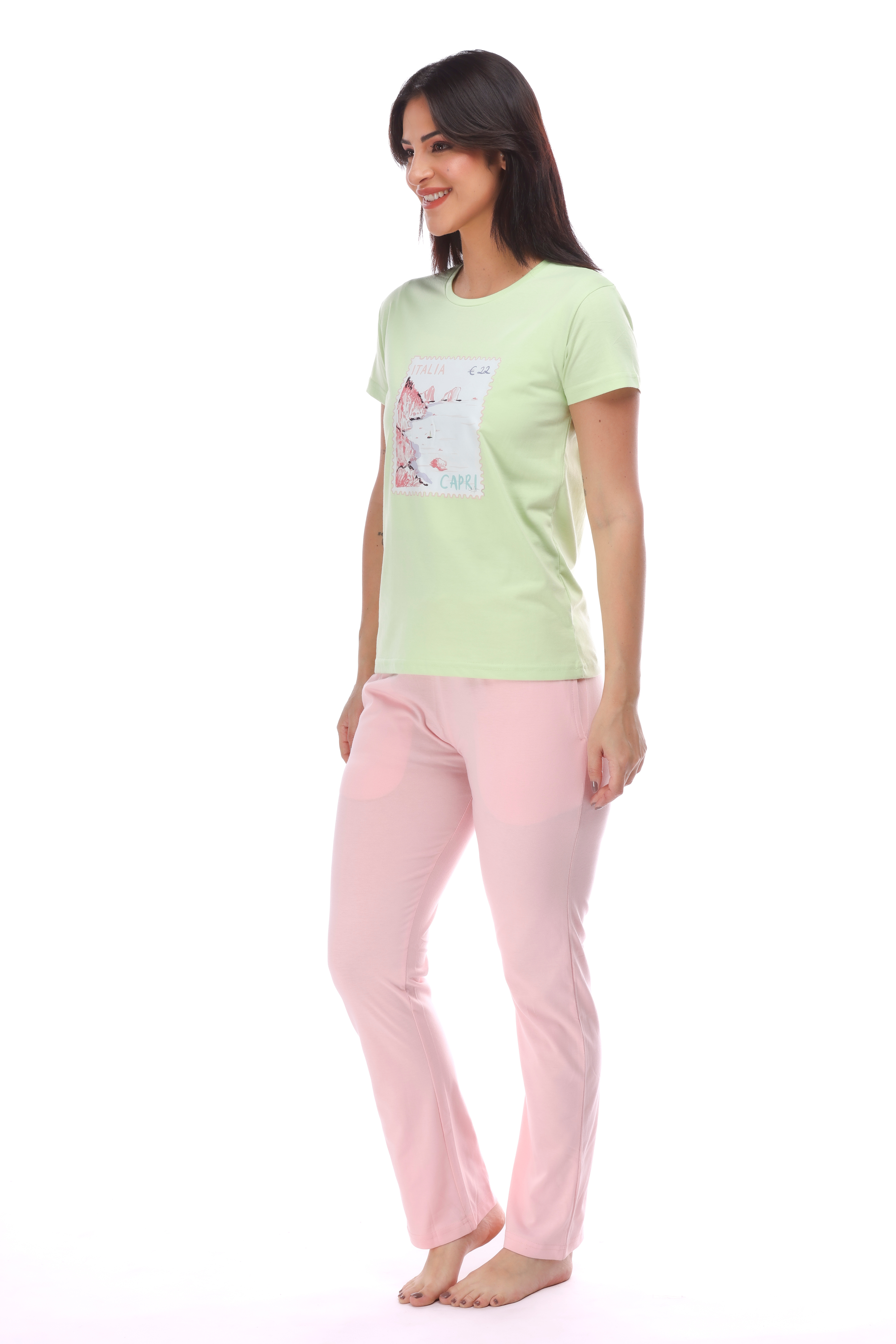Graphic Pyjama Set