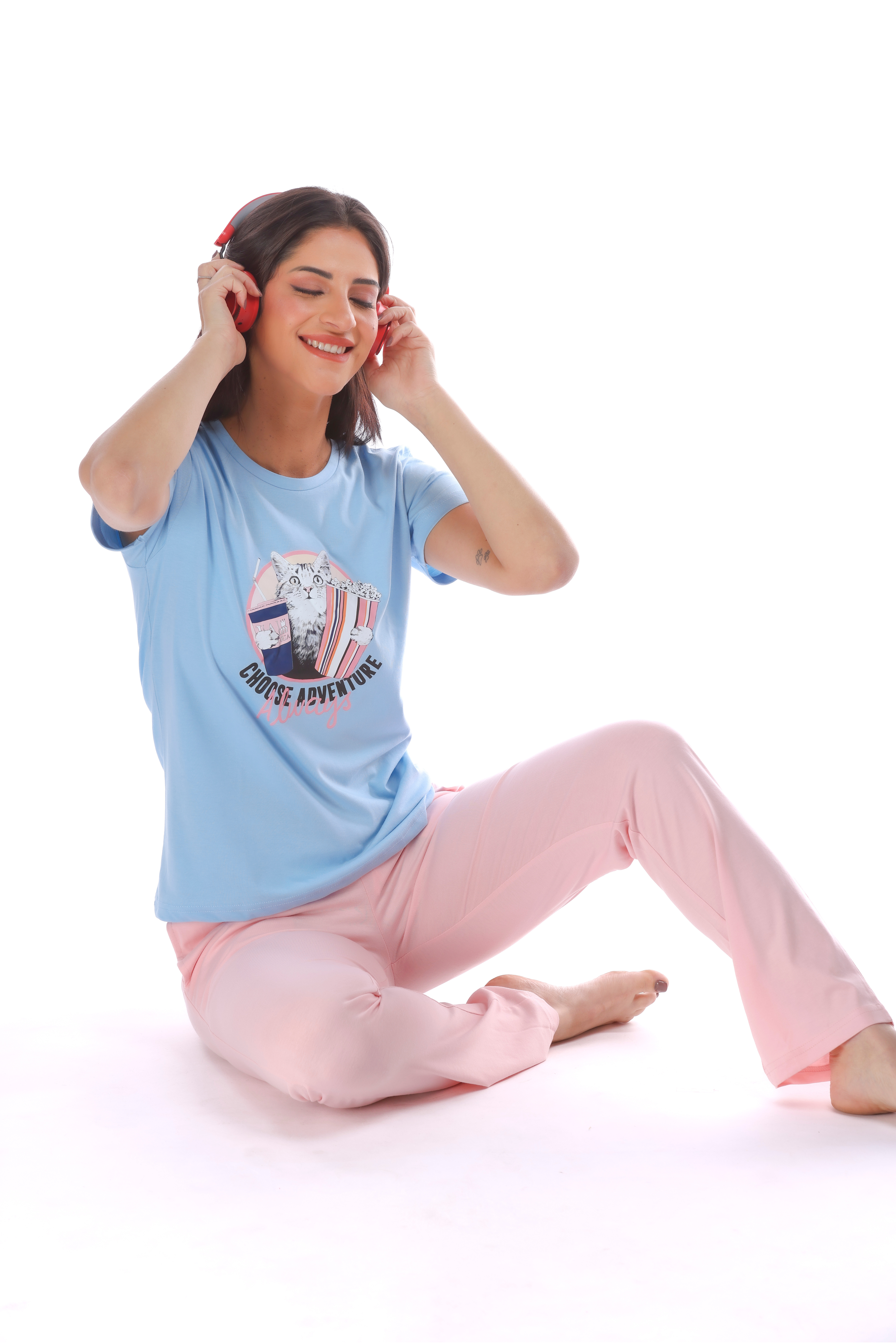 Graphic Pyjama Set