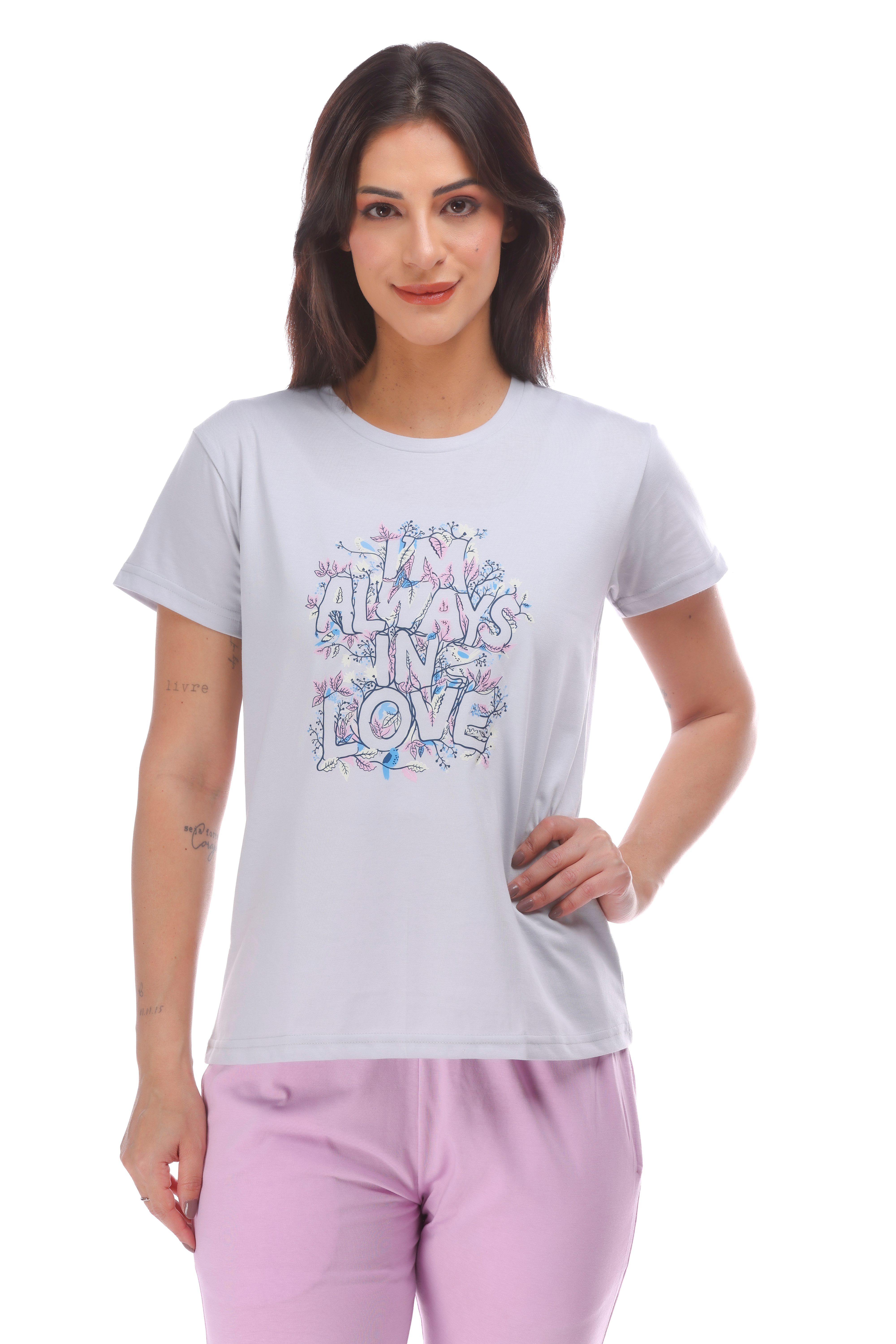 Graphic Pyjama Set
