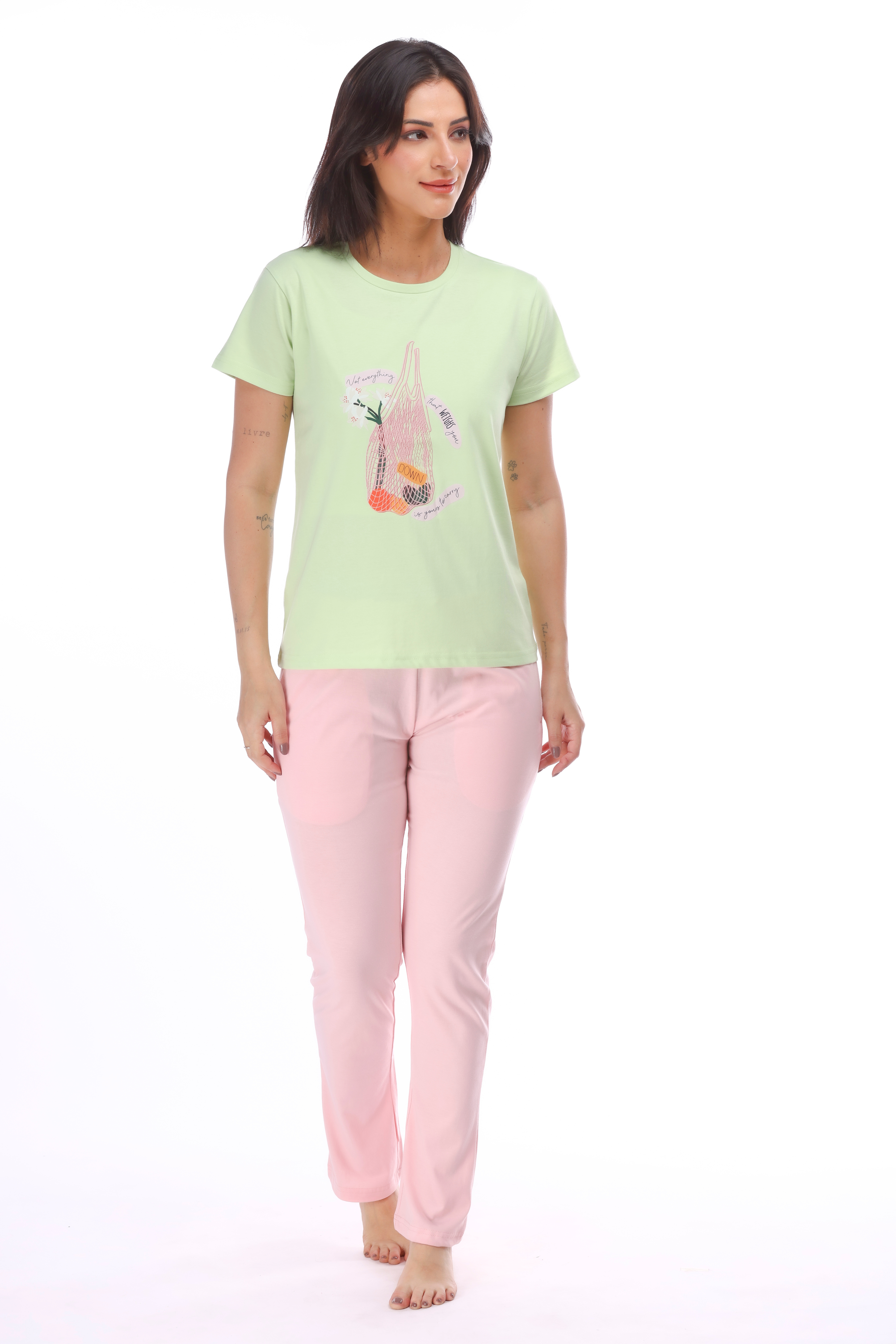 Graphic Pyjama Set