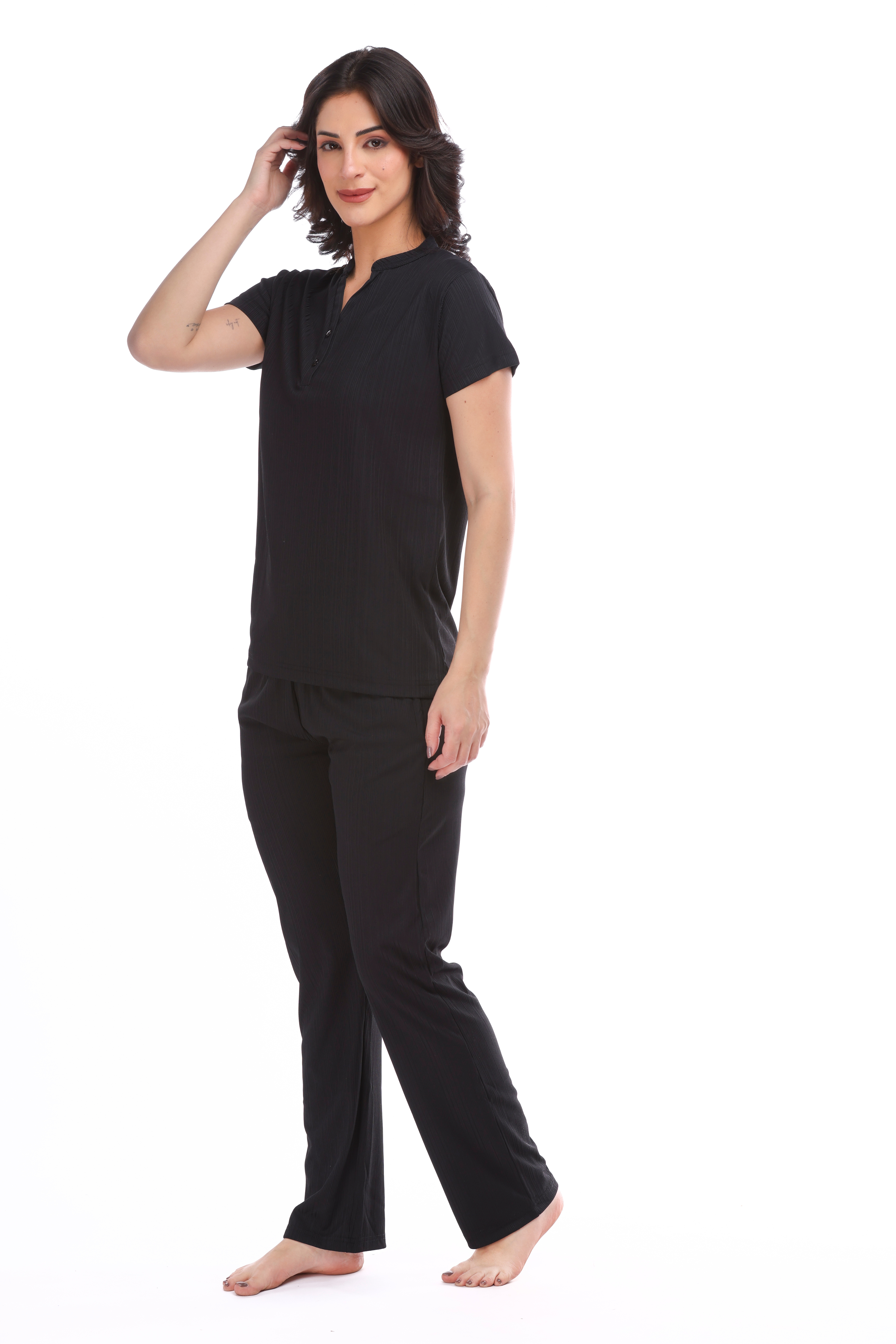 Ribbed Pyjama Set