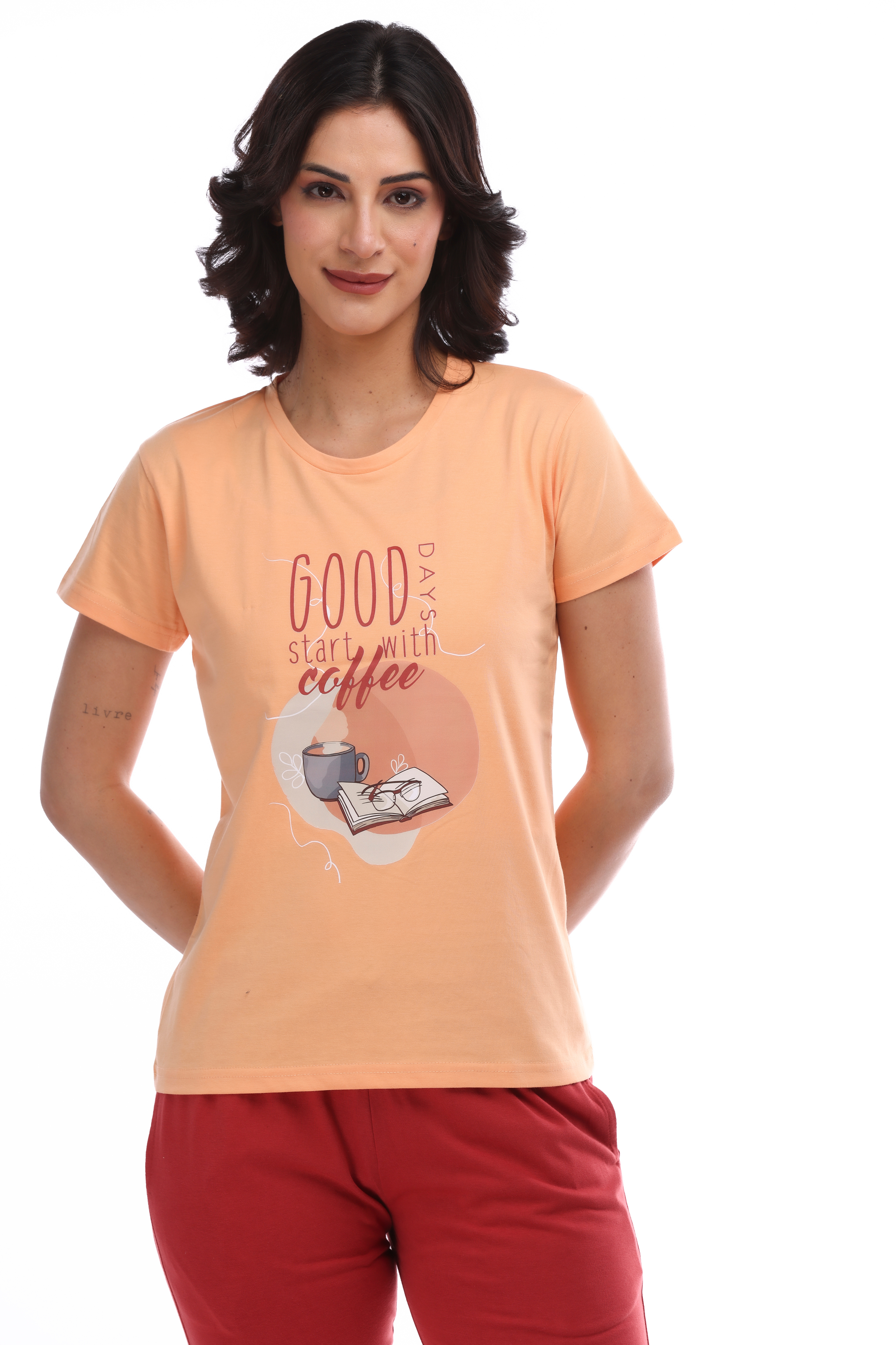 Graphic Pyjama Set