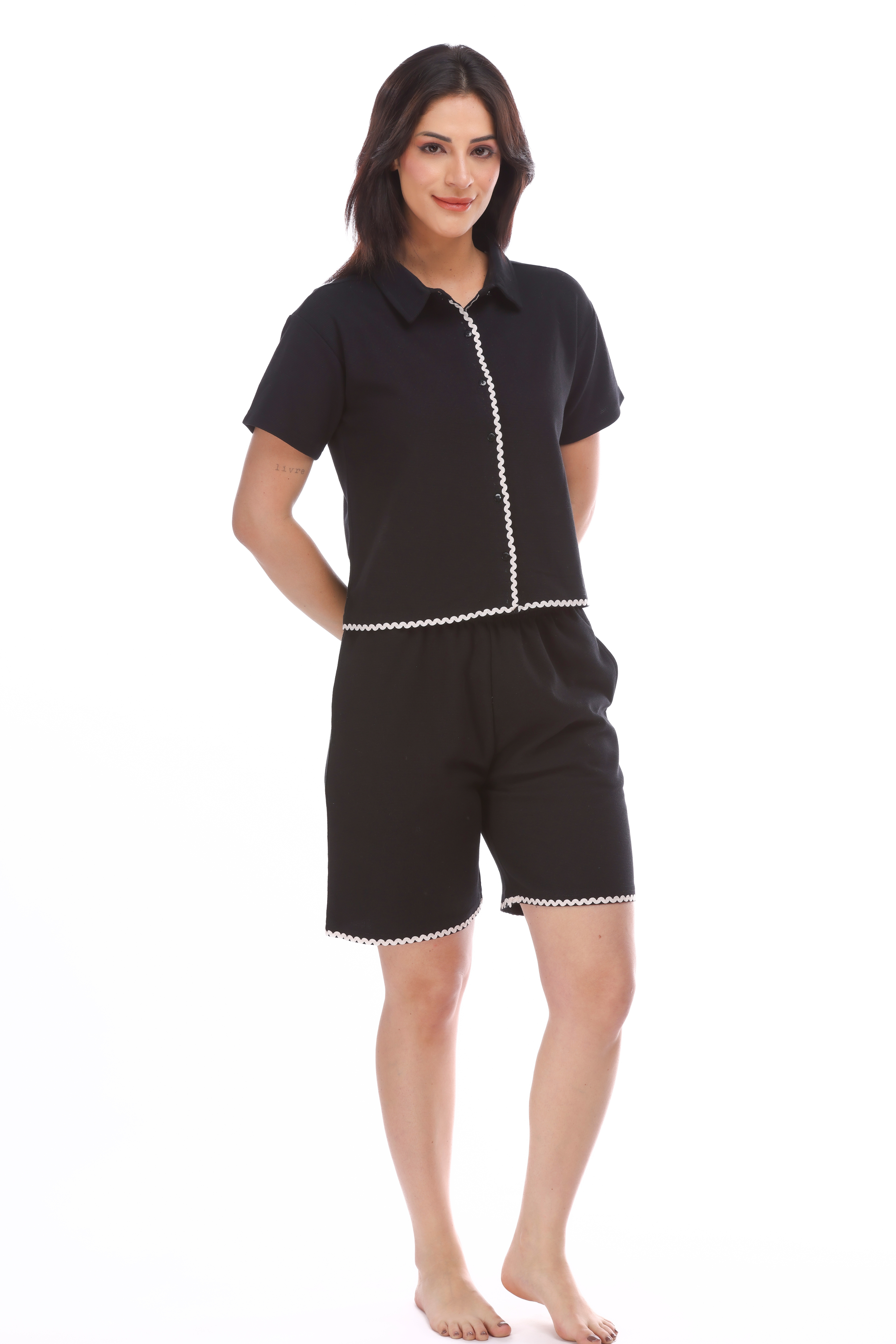 Detailing Shorts Set