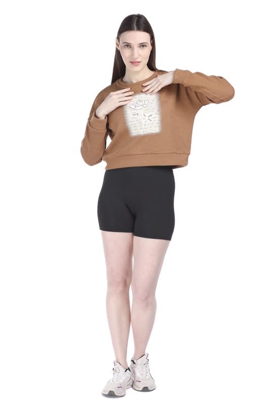 Rose Embedded Sweatshirt