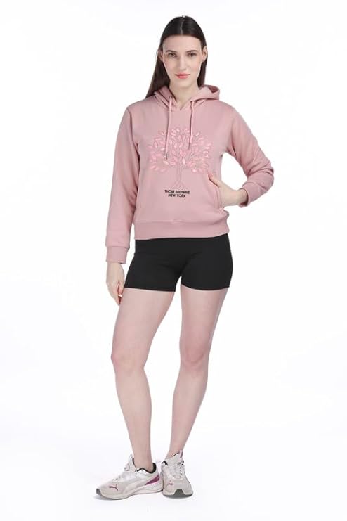 Tree Graphic Print Hoodie