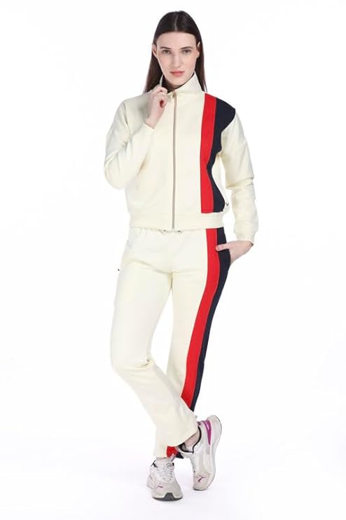 Cotton Striped Tracksuit