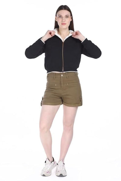 Reversible Zipper Sweatshirt