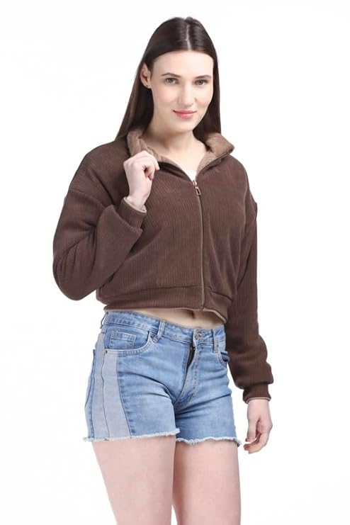 Reversible Zipper Sweatshirt
