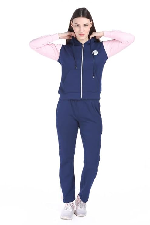 Colour-coord Navy Tracksuit