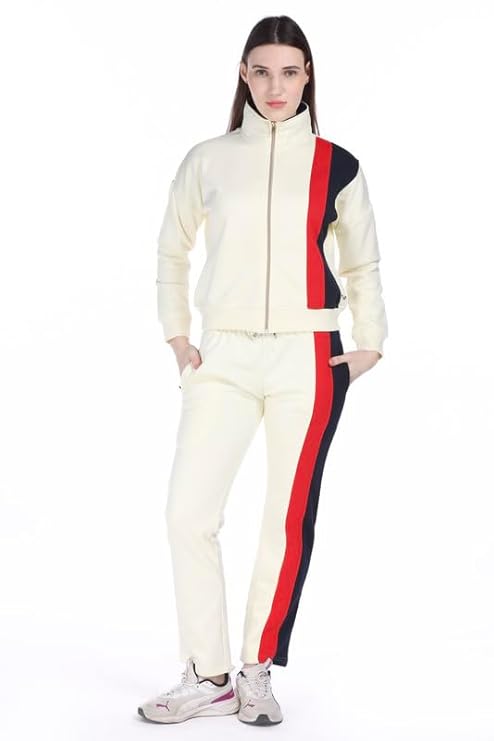 Cotton Striped Tracksuit
