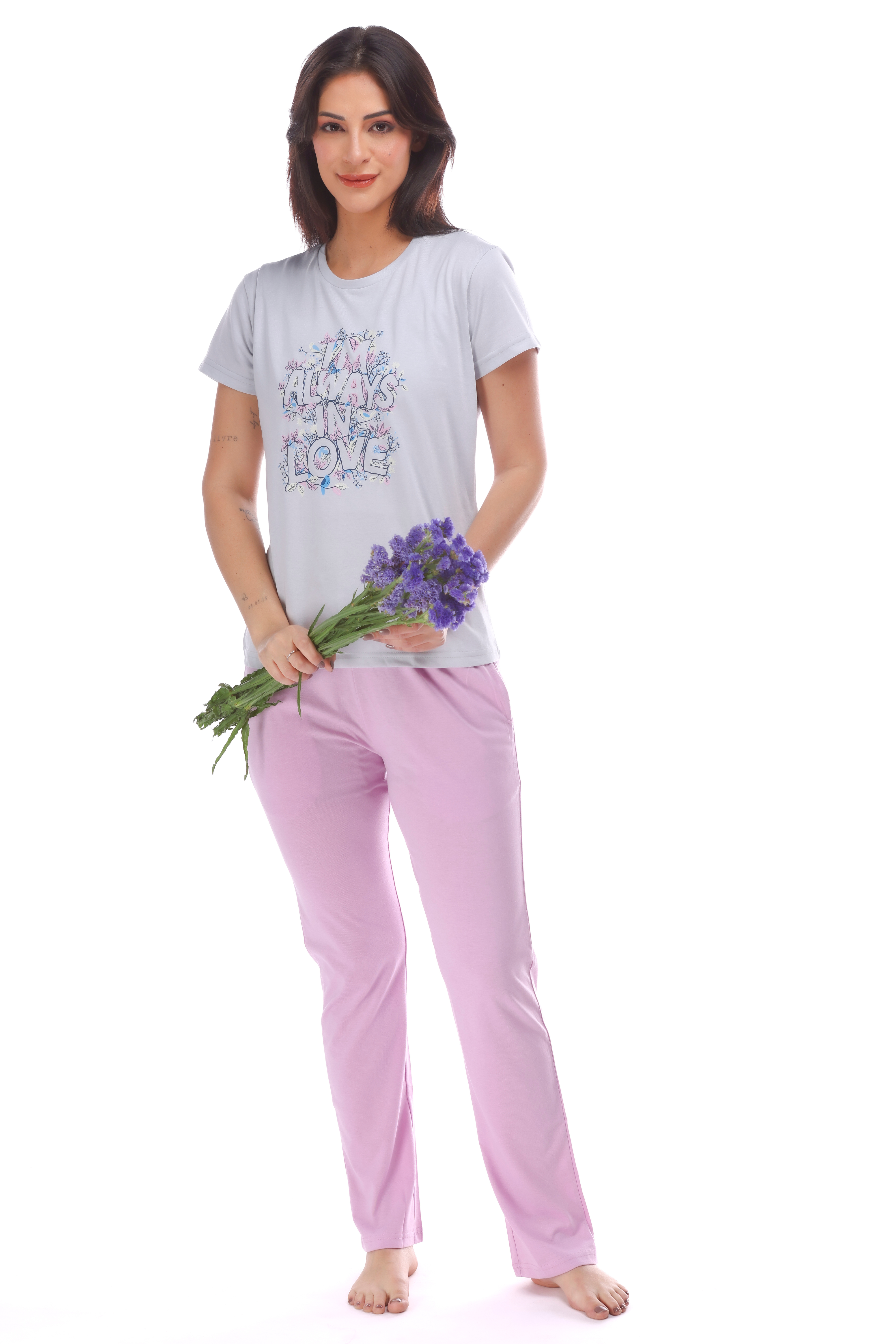Graphic Pyjama Set