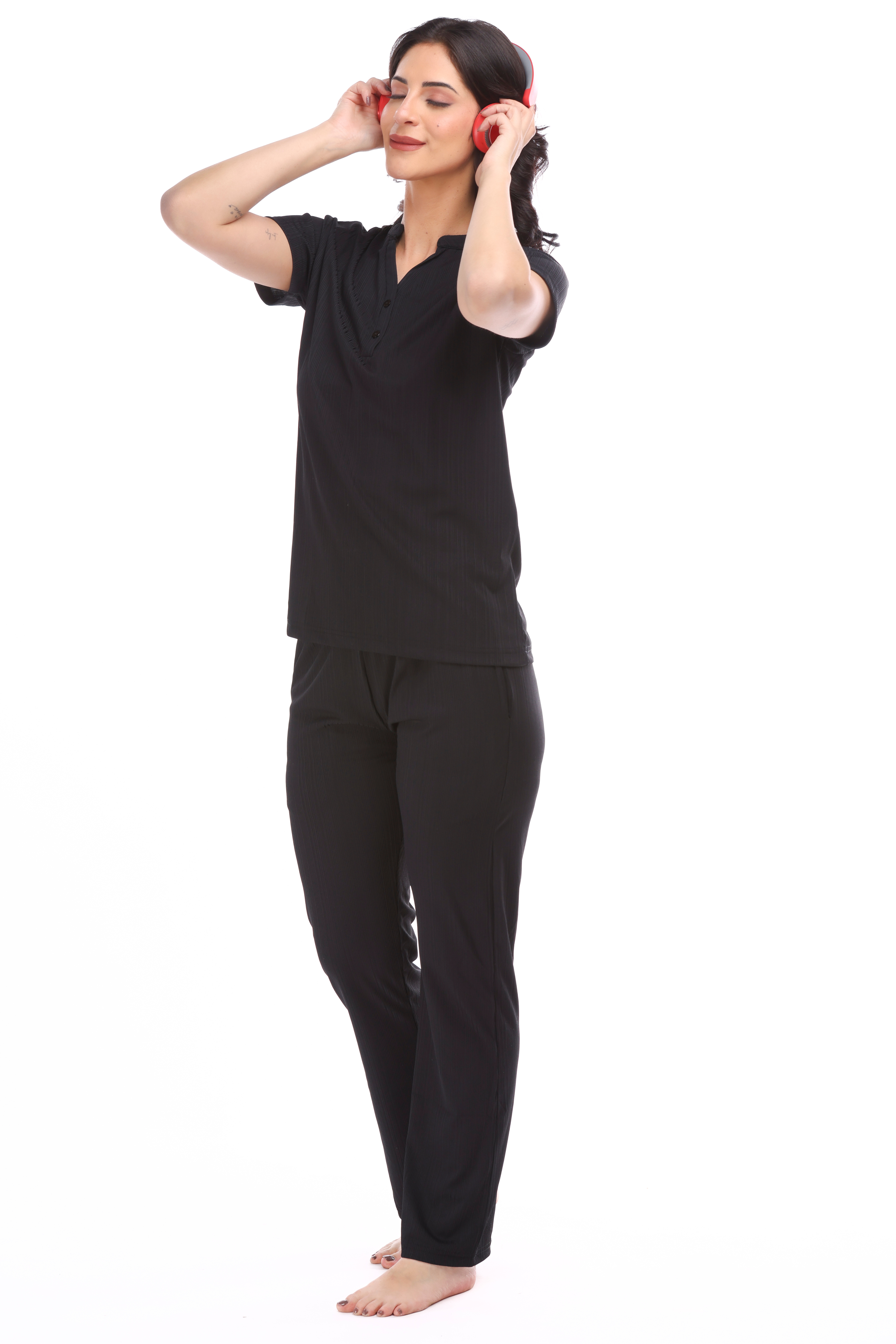Ribbed Pyjama Set