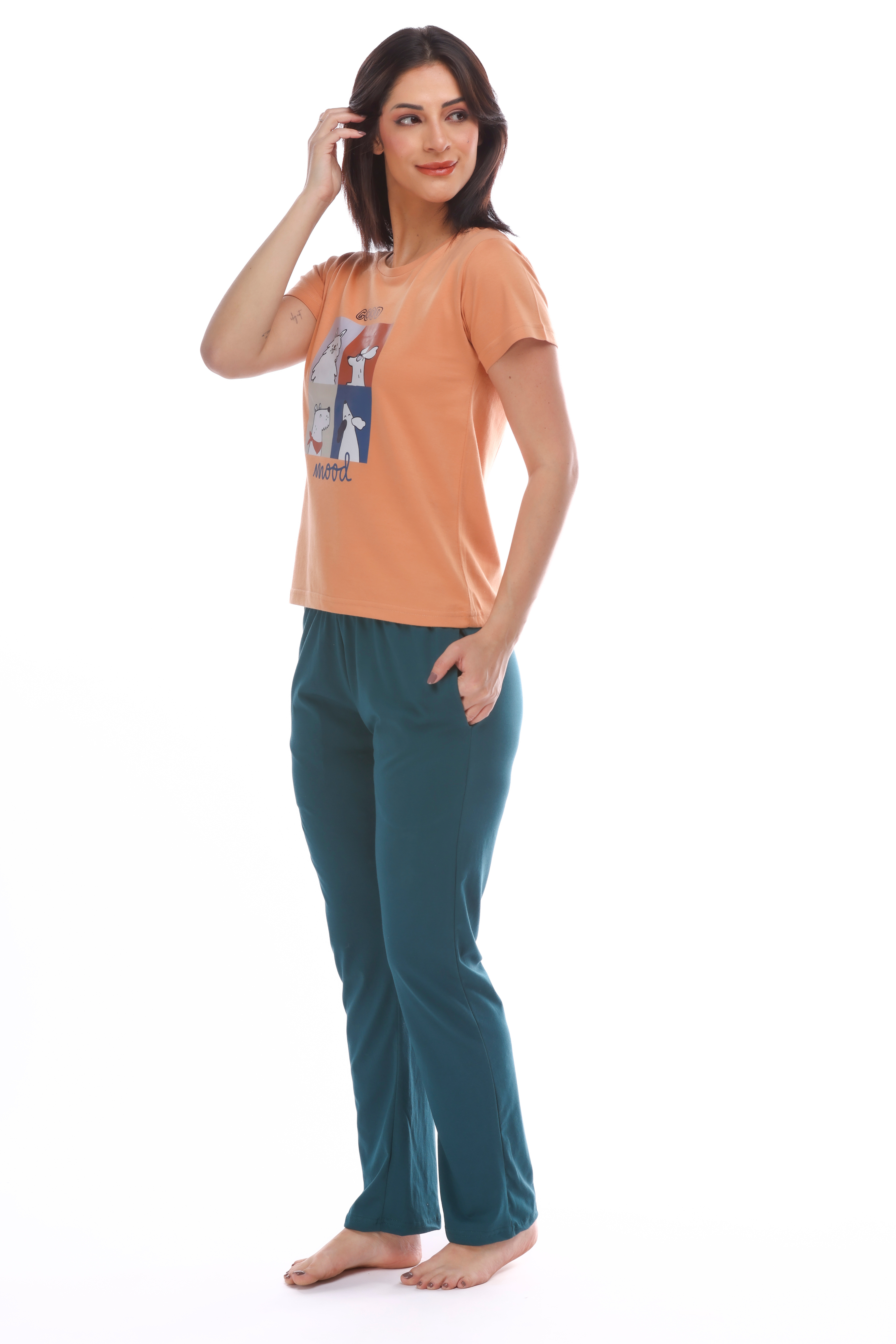 Graphic Pyjama Set