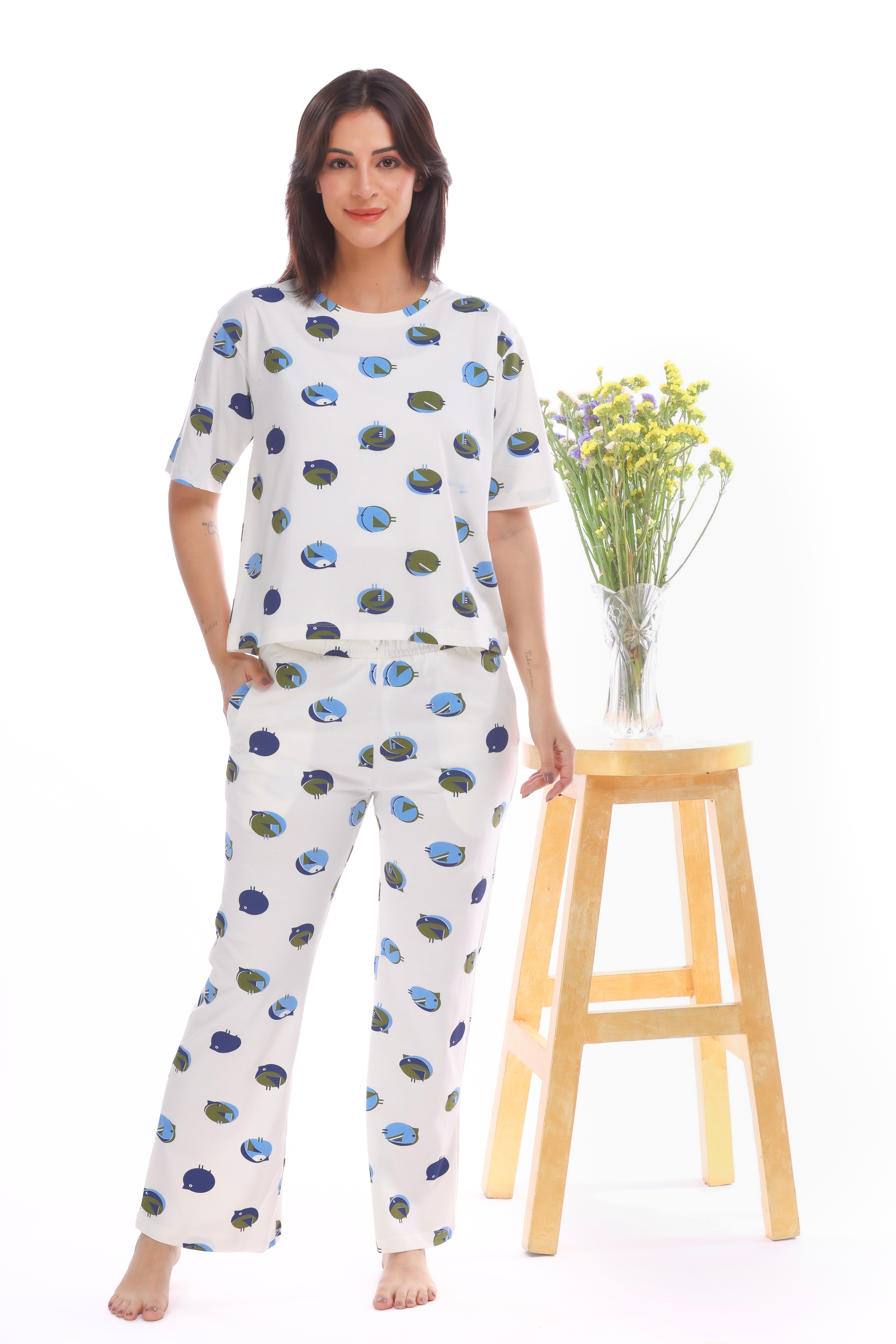 Birds Pyjama Set