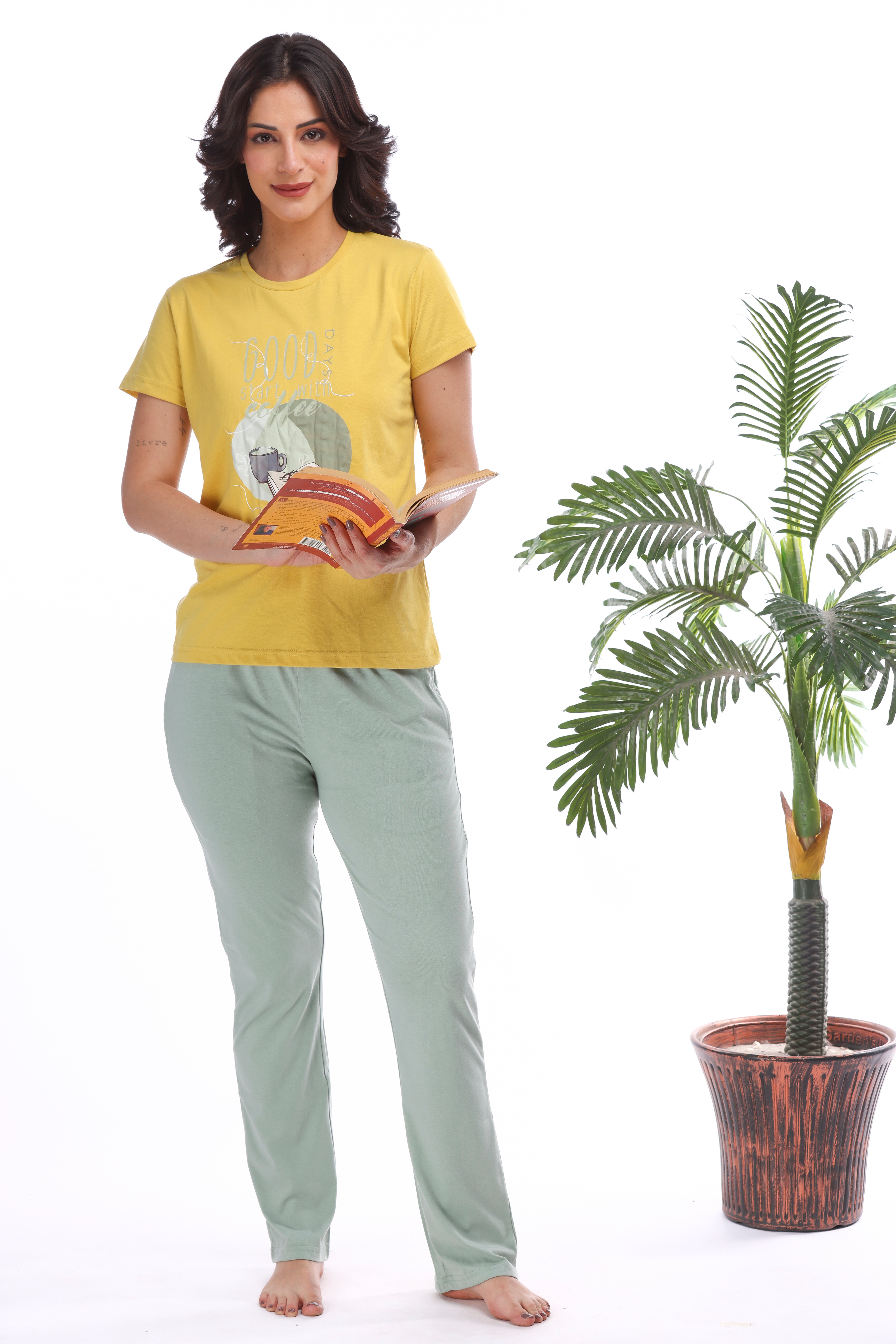 Graphic Pyjama Set