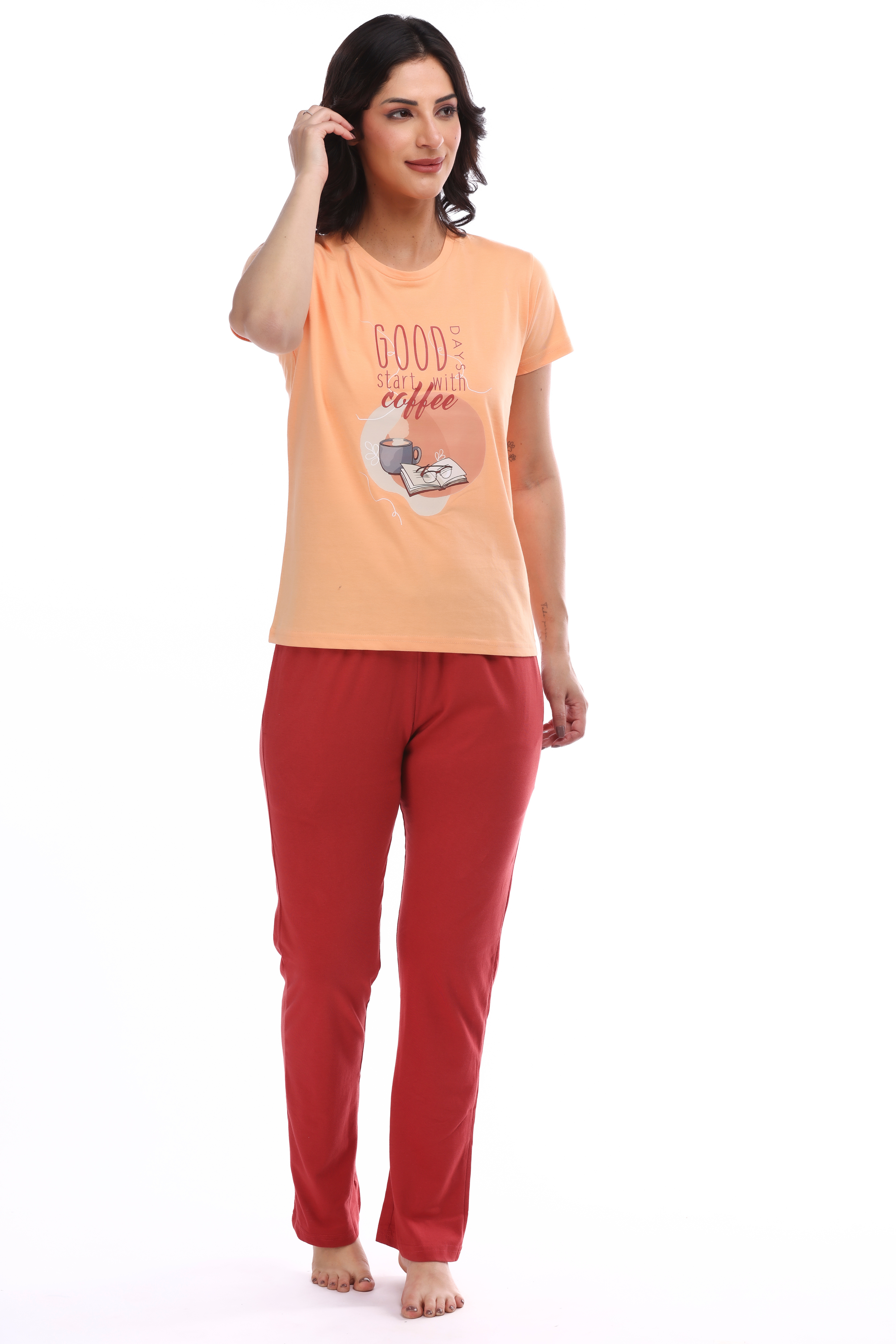 Graphic Pyjama Set