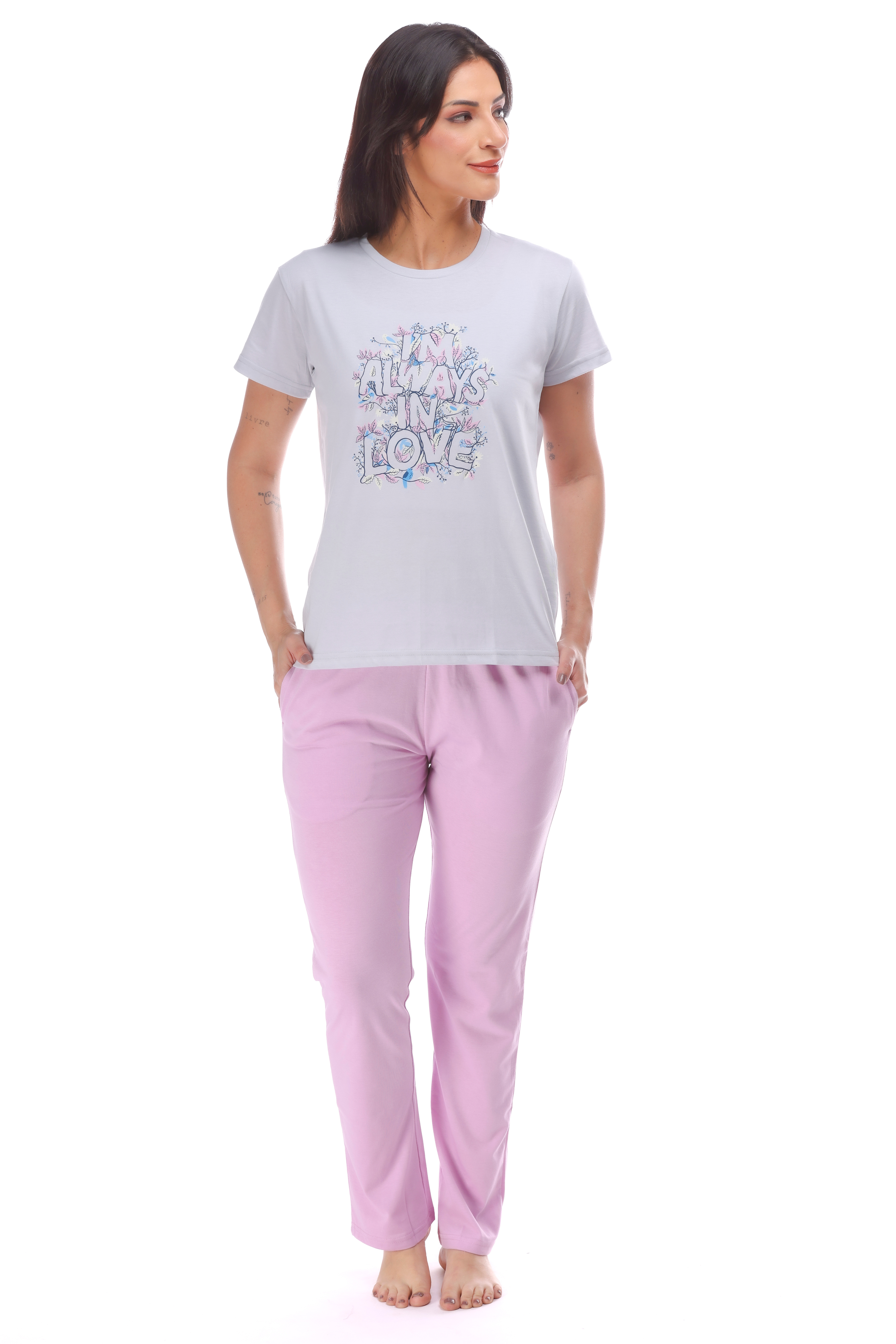 Graphic Pyjama Set