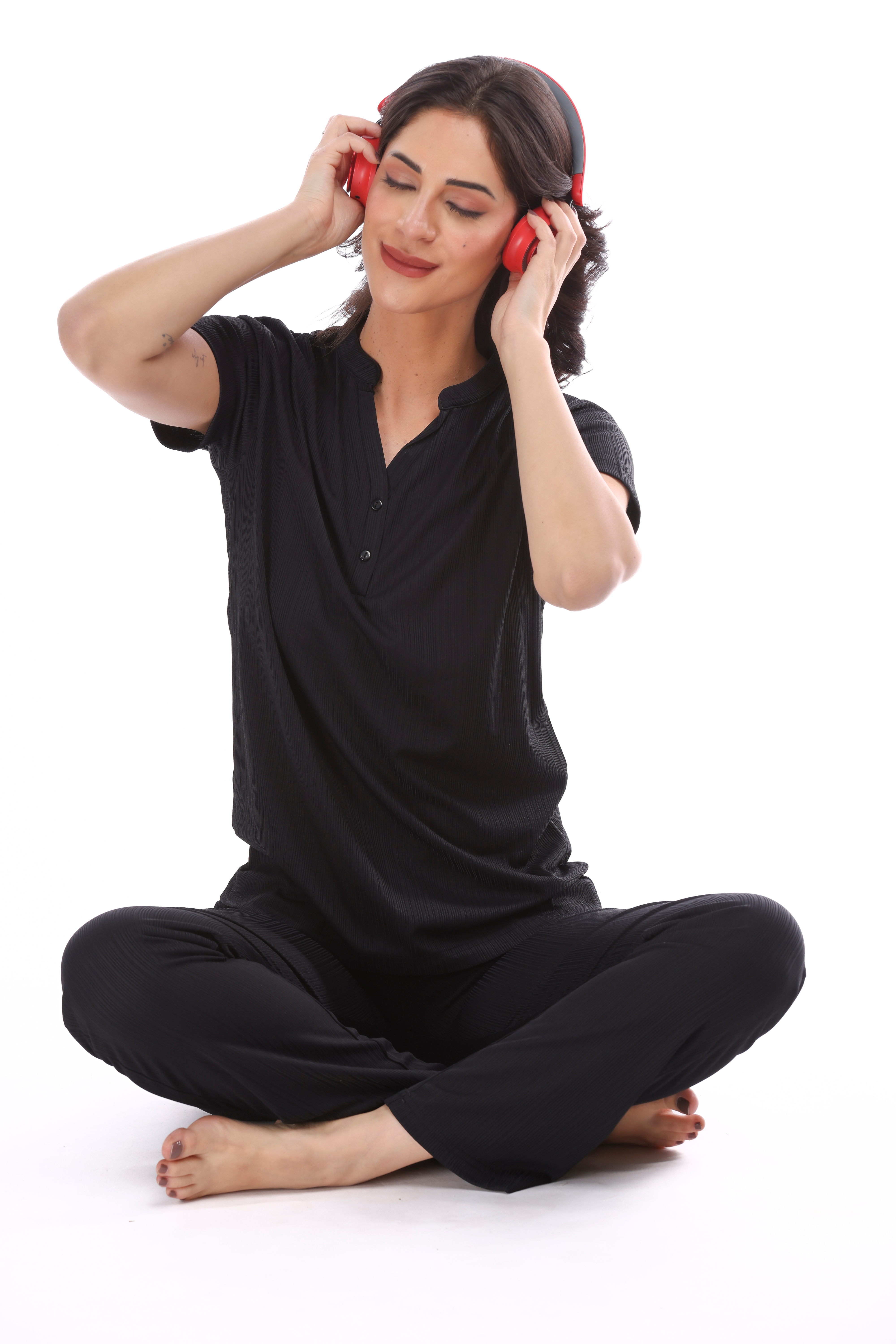 Ribbed Pyjama Set