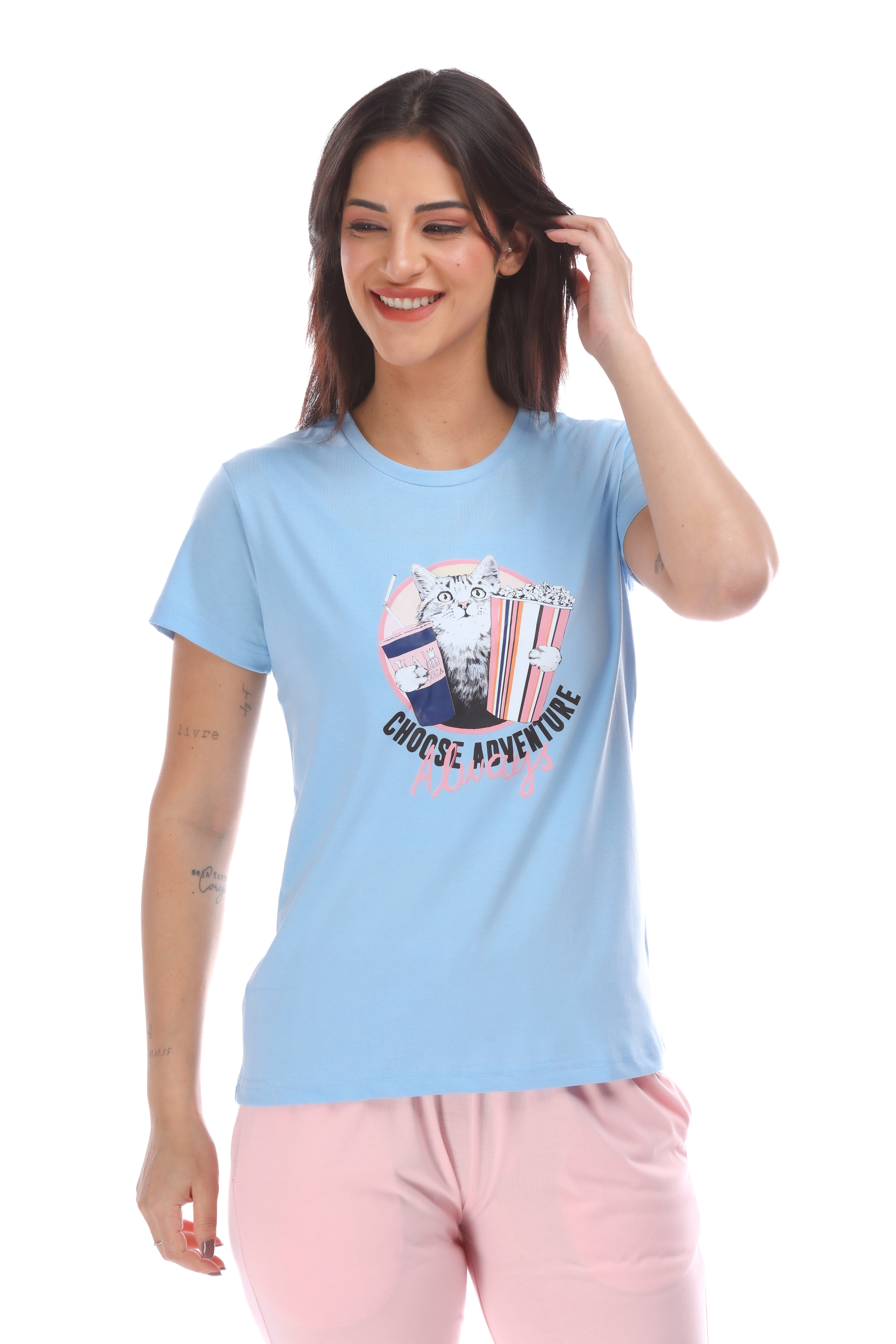 Graphic Pyjama Set
