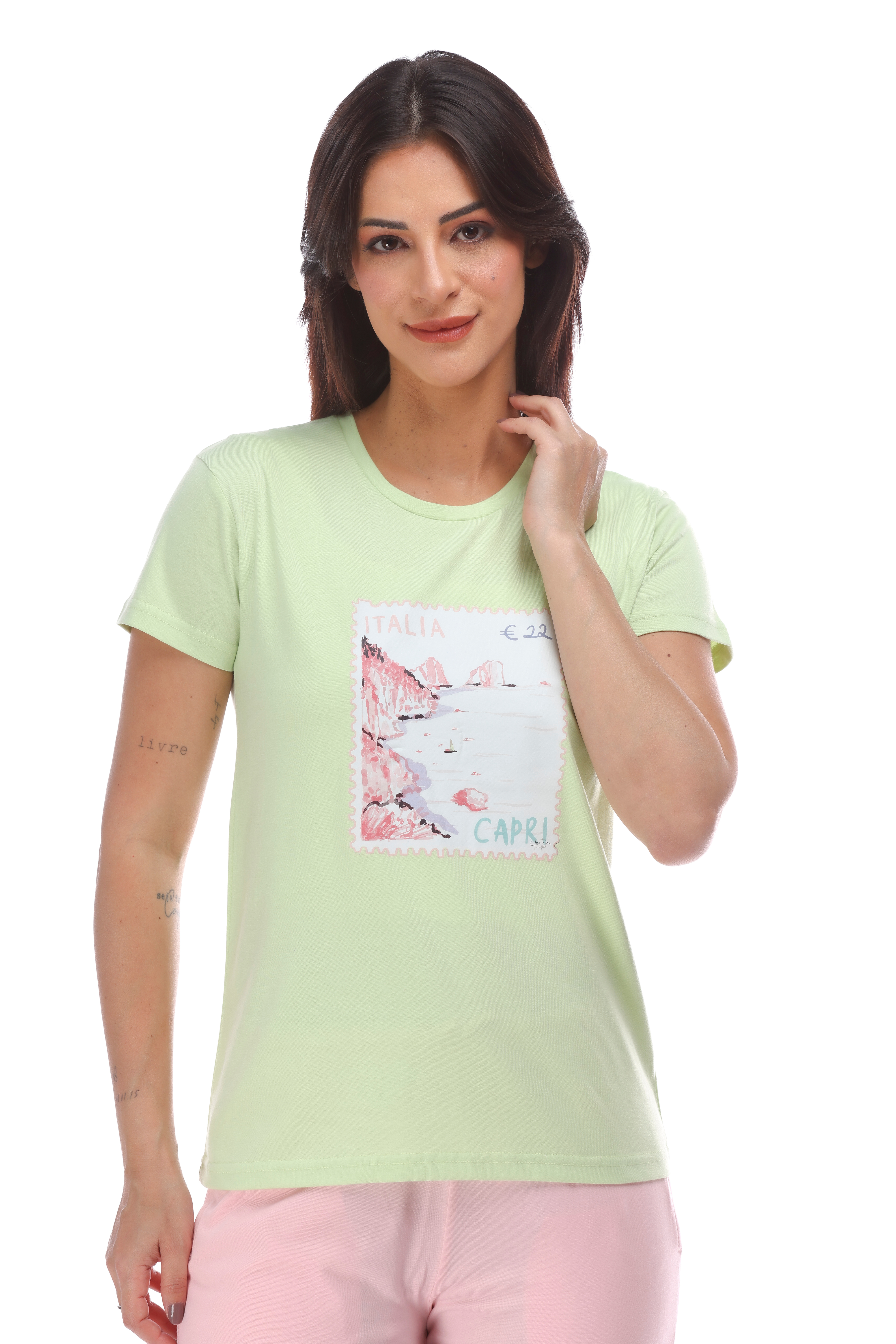 Graphic Pyjama Set