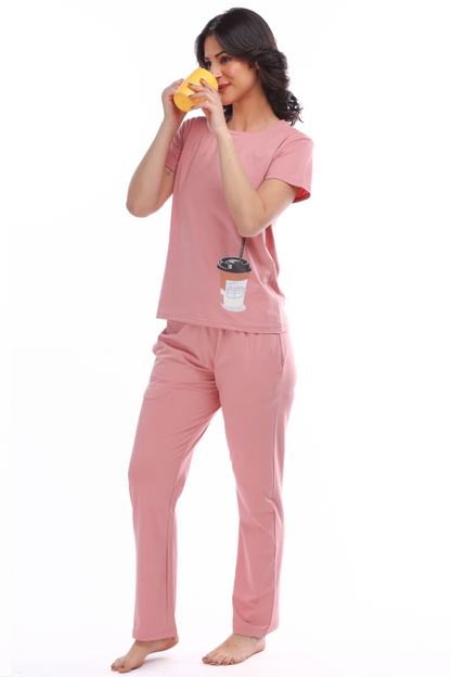 Coffee Pyjama Set
