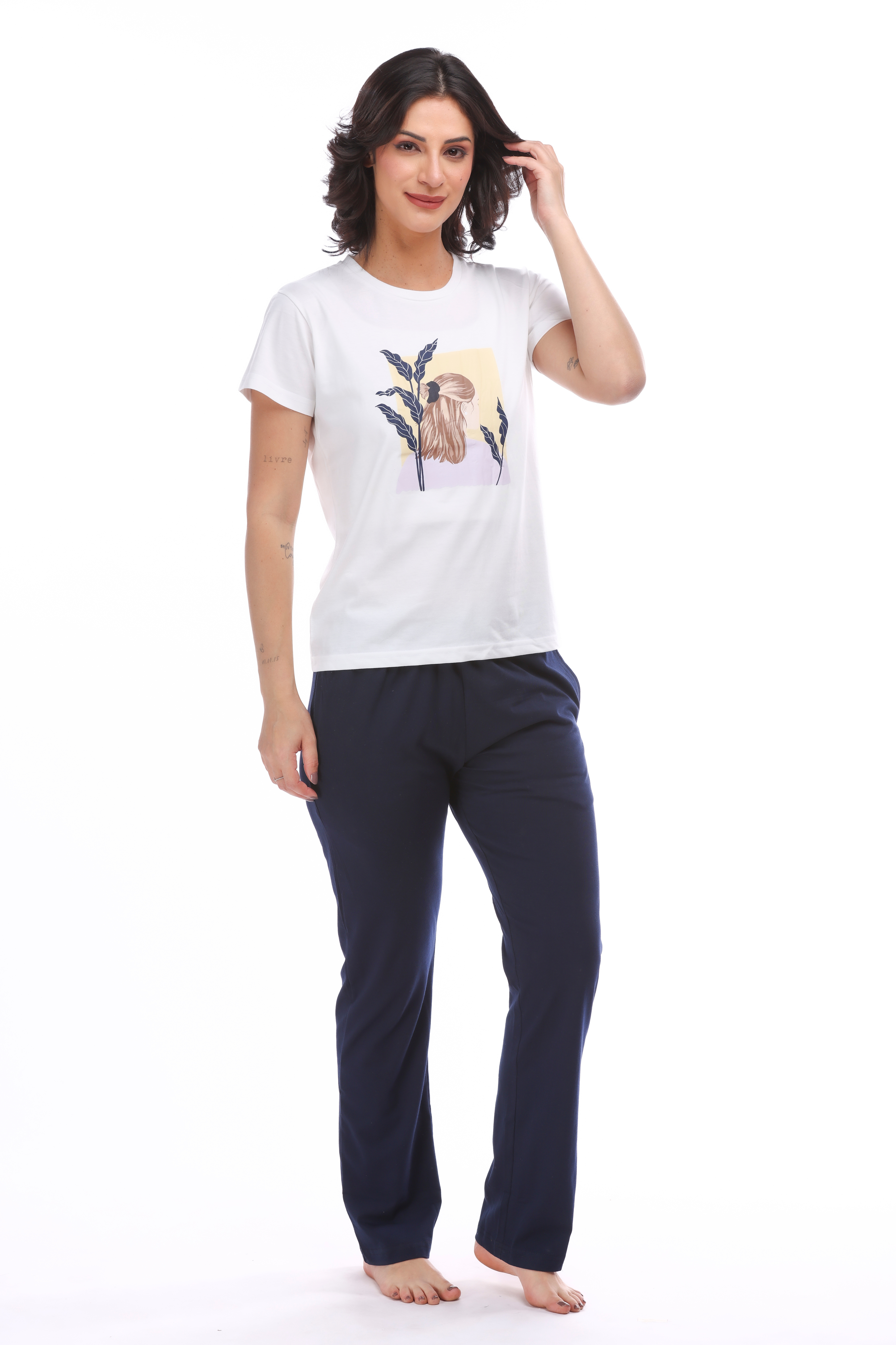 Graphic Pyjama Set