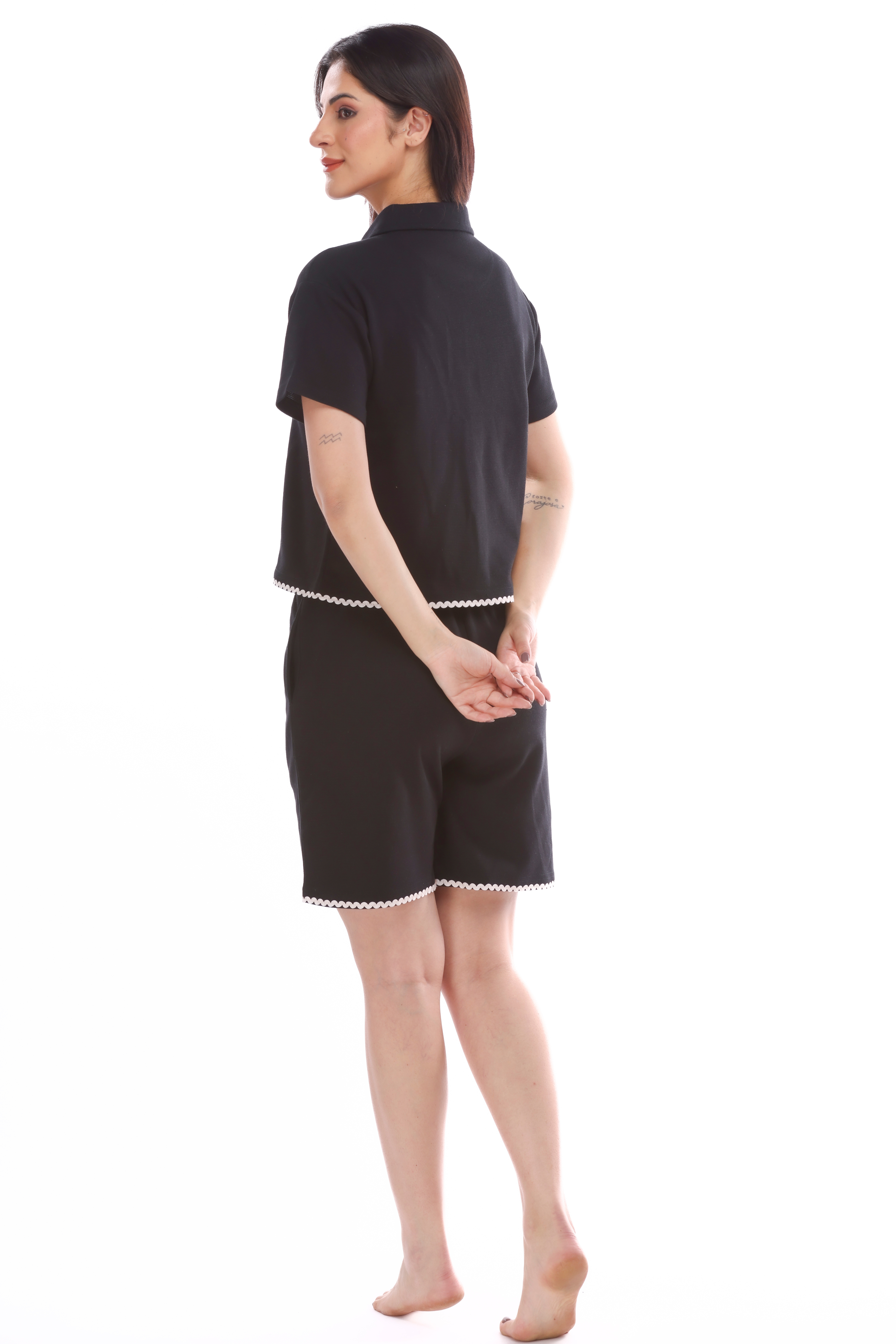 Detailing Shorts Set