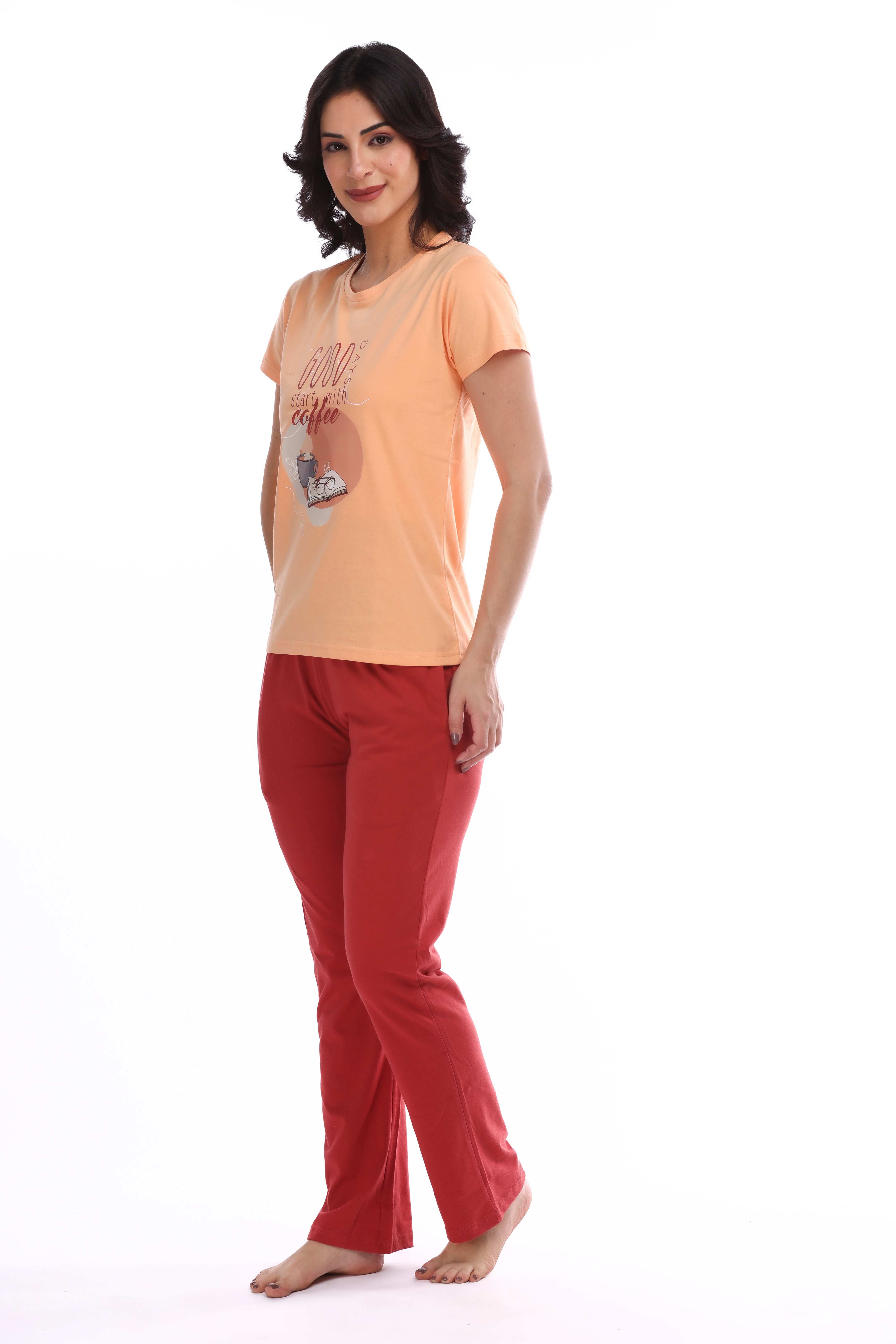 Graphic Pyjama Set