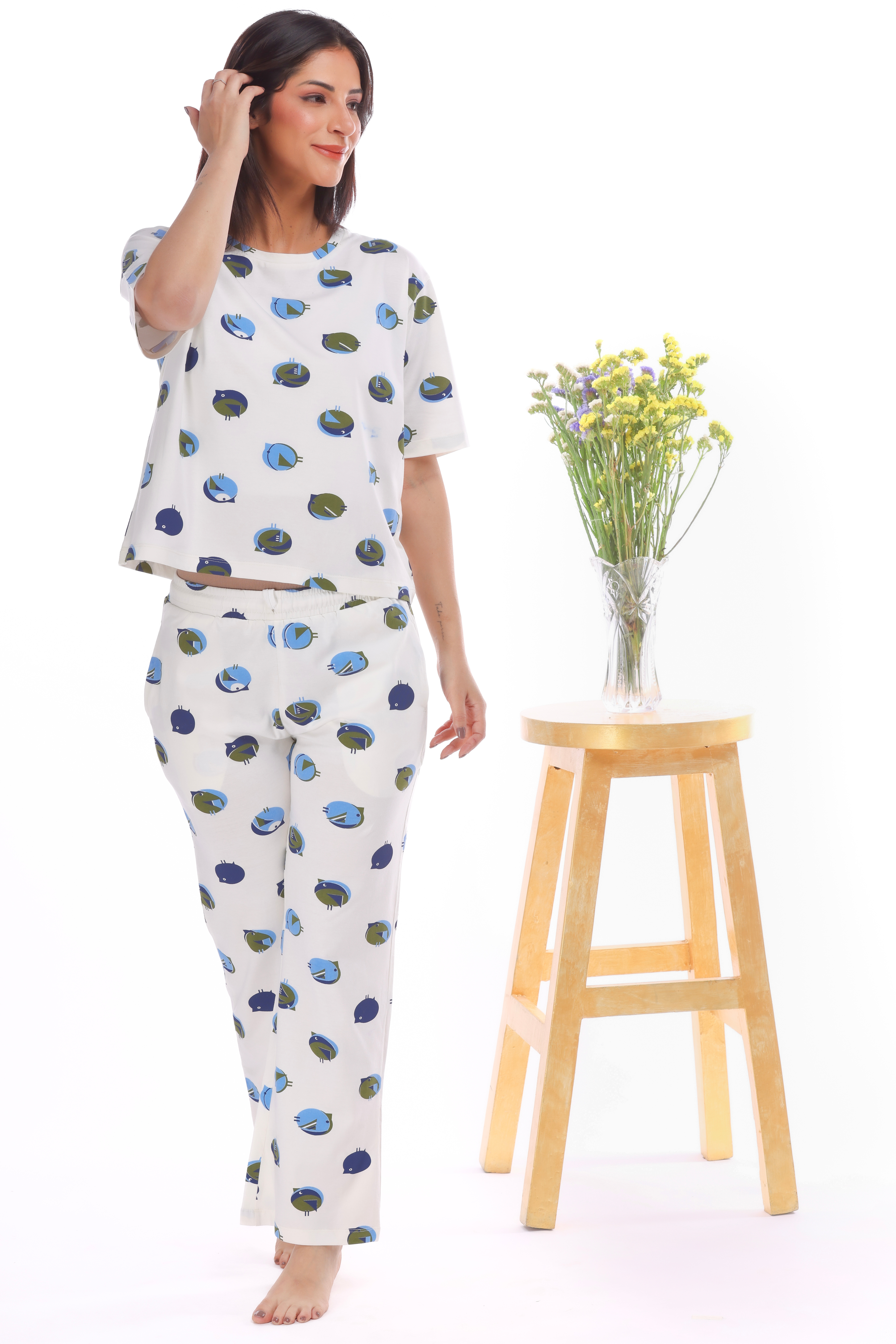 Birds Pyjama Set