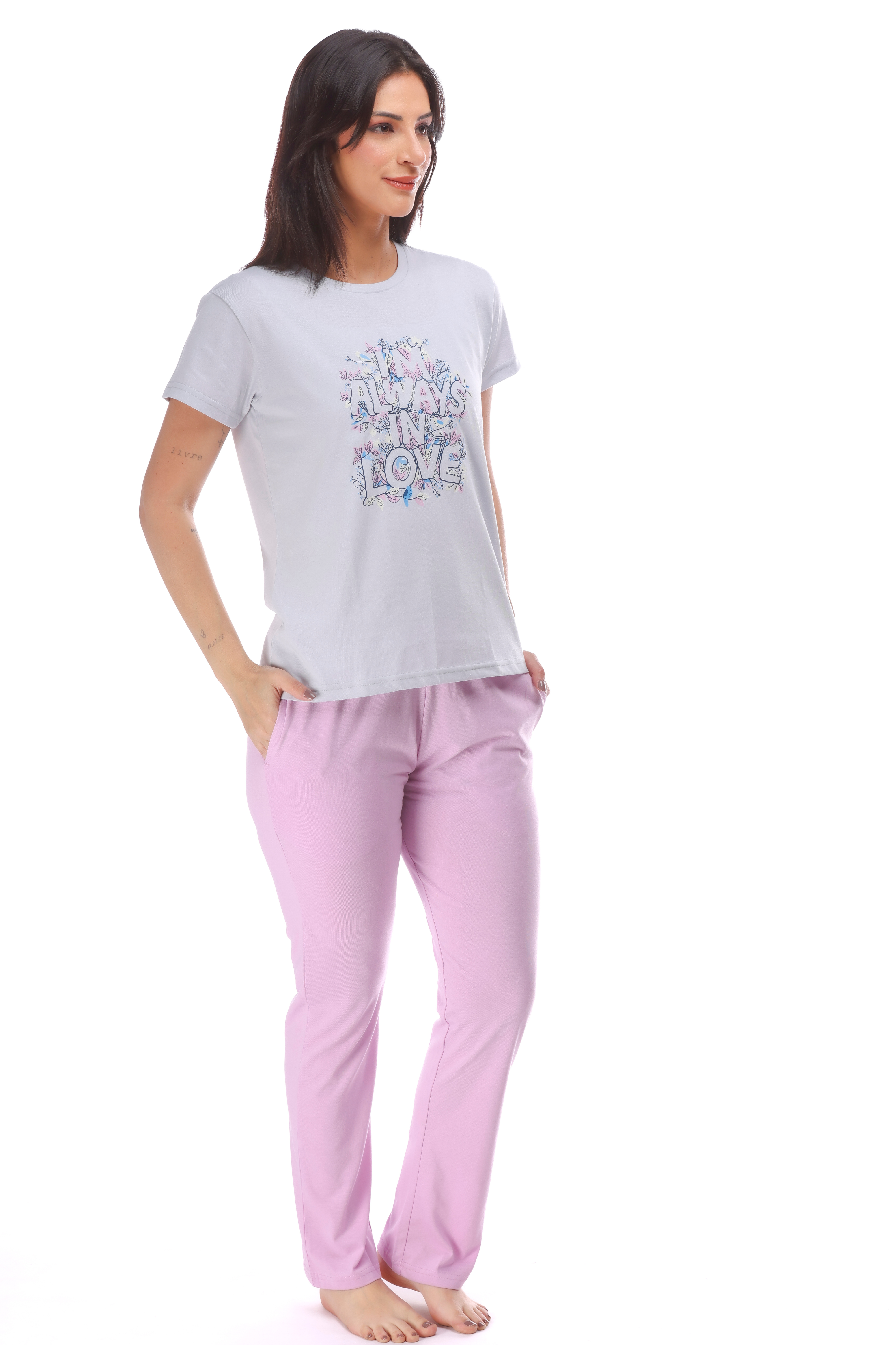 Graphic Pyjama Set