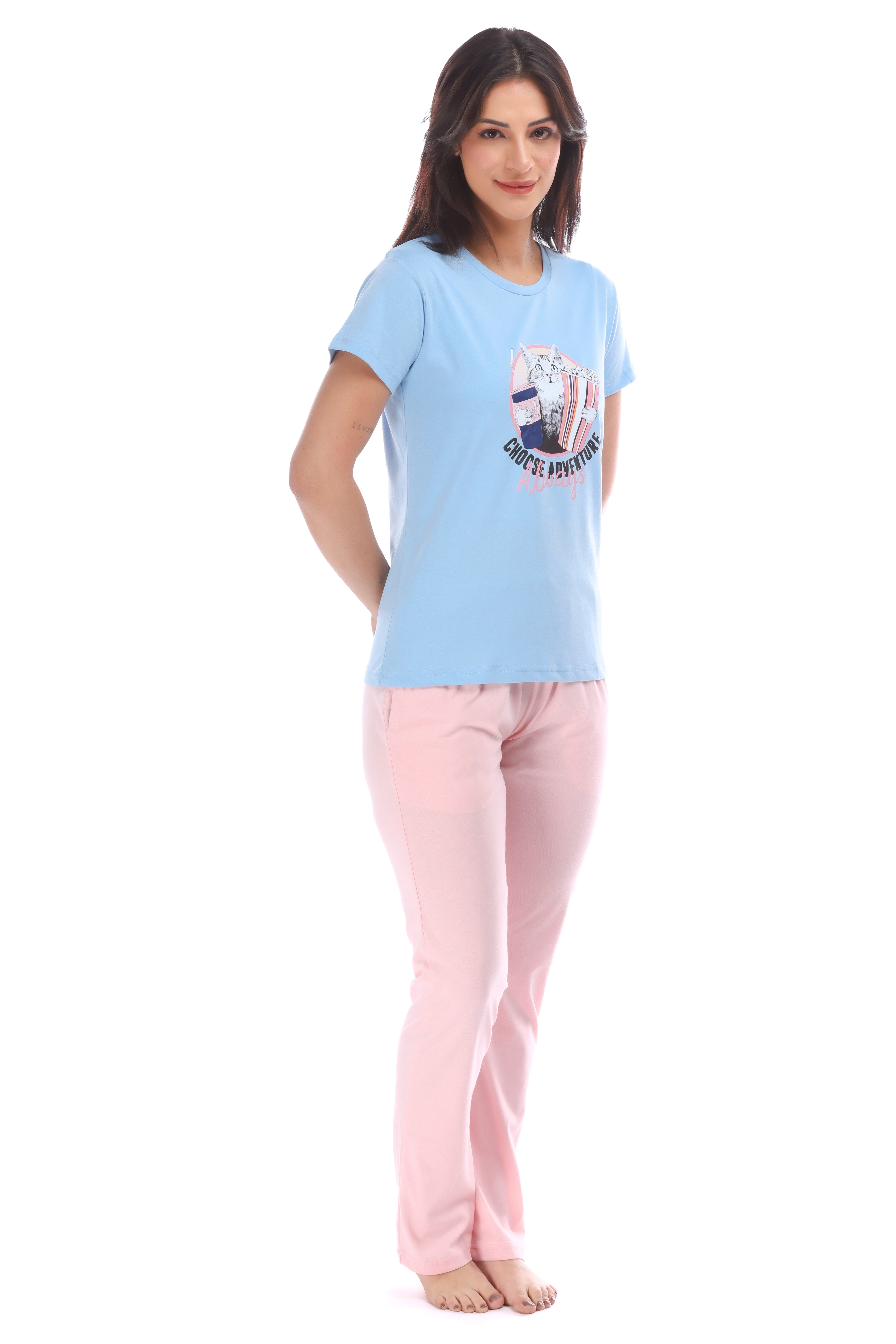 Graphic Pyjama Set