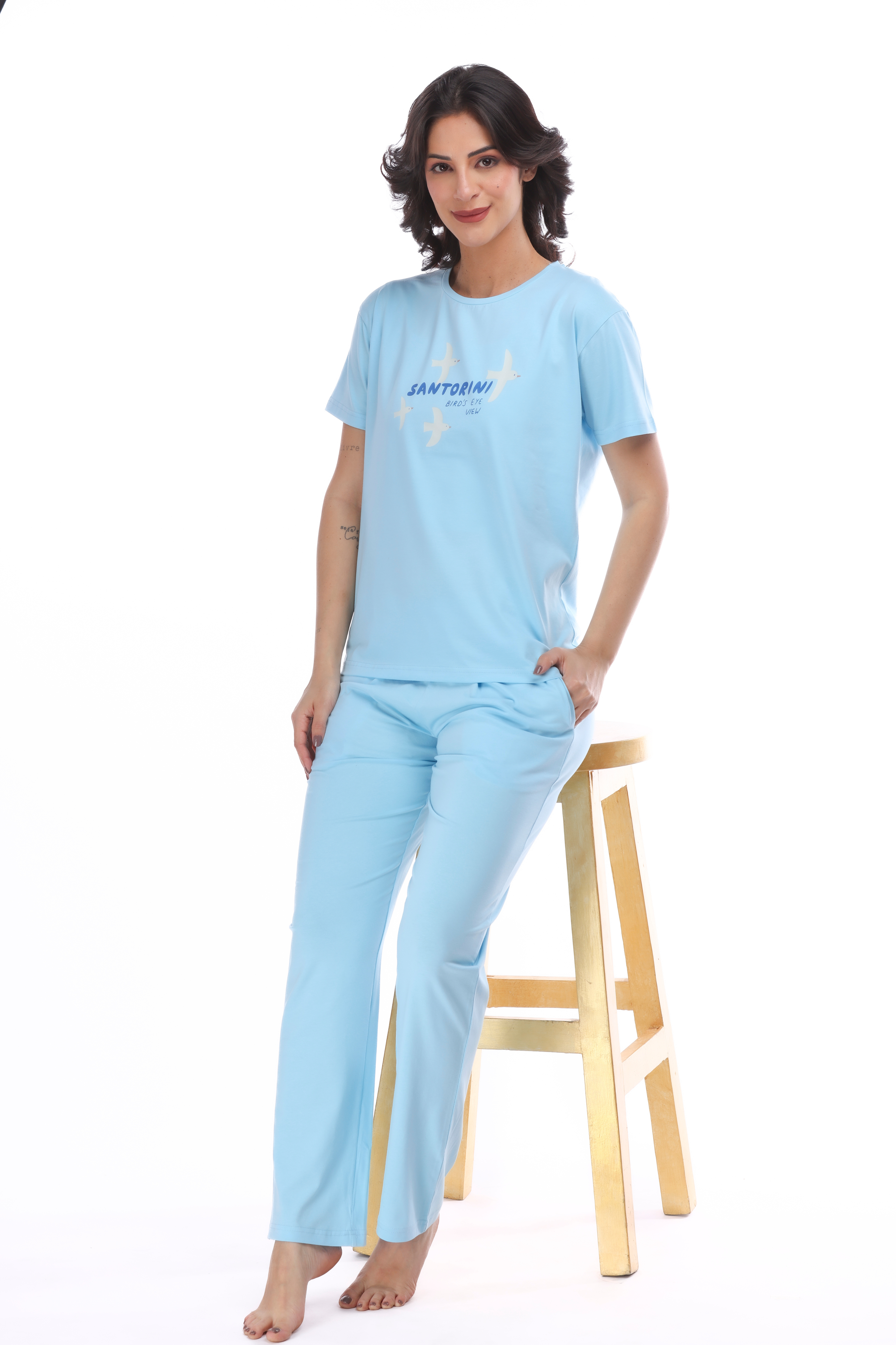 Santorini Pyjama Set
