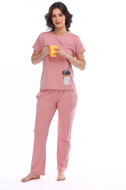 Coffee Pyjama Set