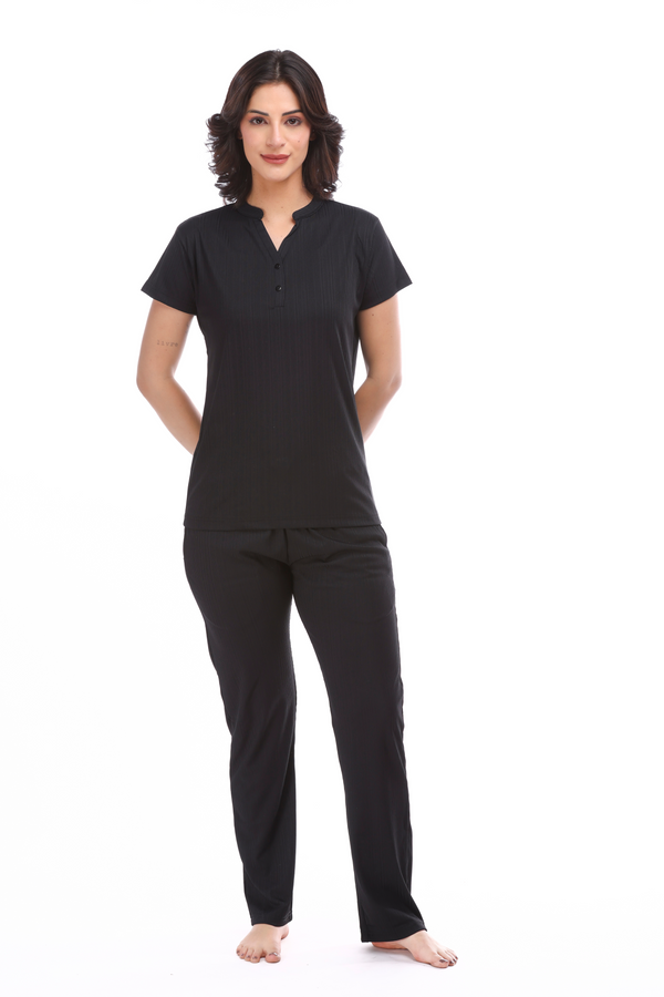 Ribbed Pyjama Set